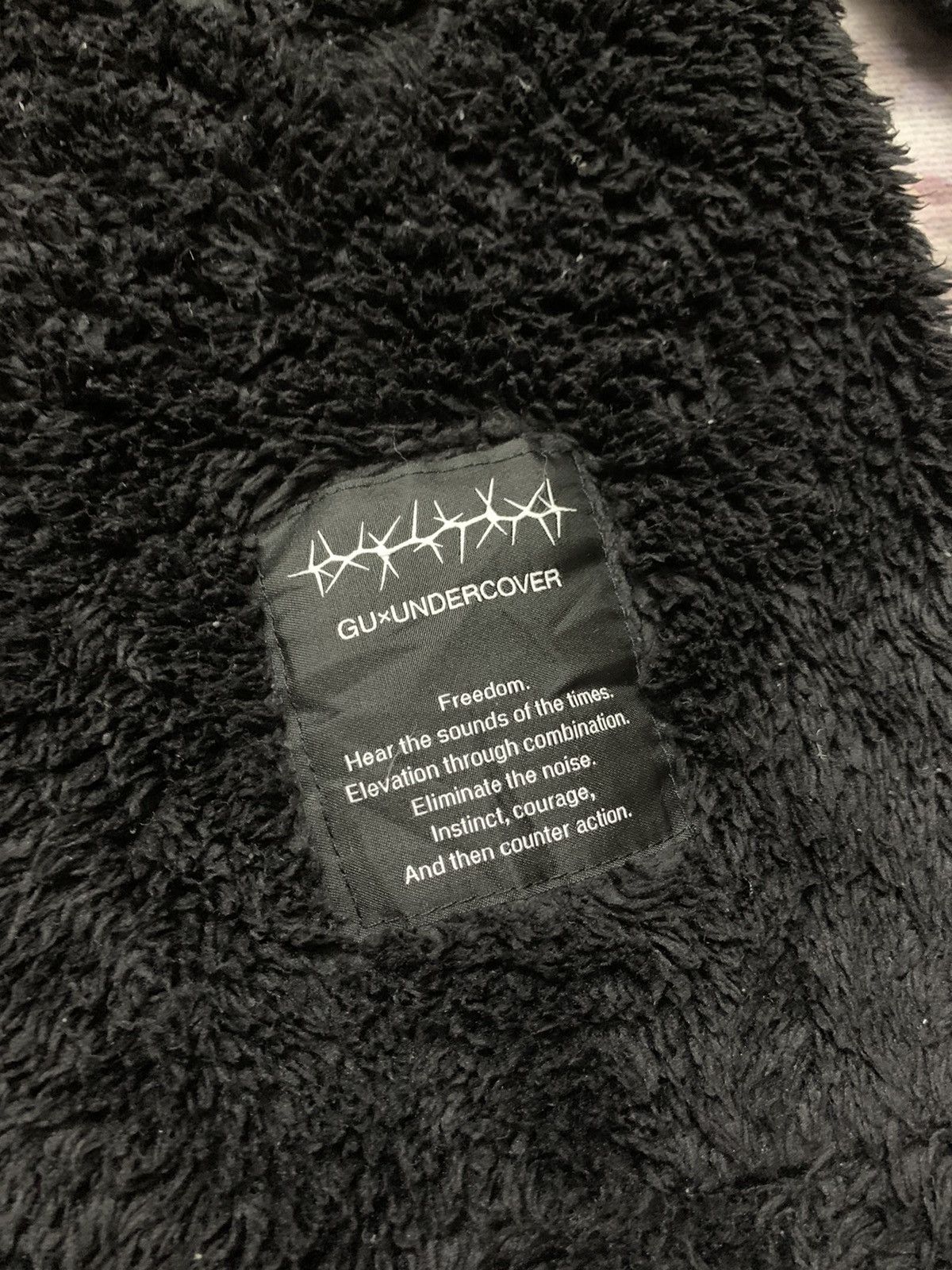 Undercover Undercover Gu Fleece Cardigan Jacket Oversized Size US XL / EU 56 / 4 - 2 Thumbnail