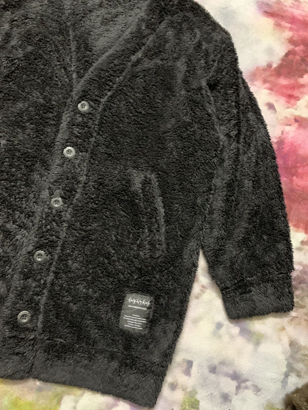 Undercover Undercover Gu Fleece Cardigan Jacket Oversized Size US XL / EU 56 / 4 - 4 Thumbnail