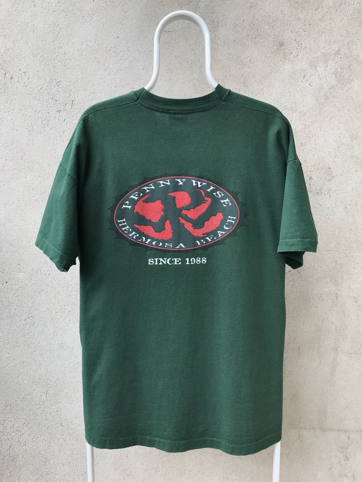 Band Tees × Vintage 🔥PENNYWISE vintage 90s original logo t-shirt band tee Size US XL / EU 56 / 4 - 1 Thumbnail