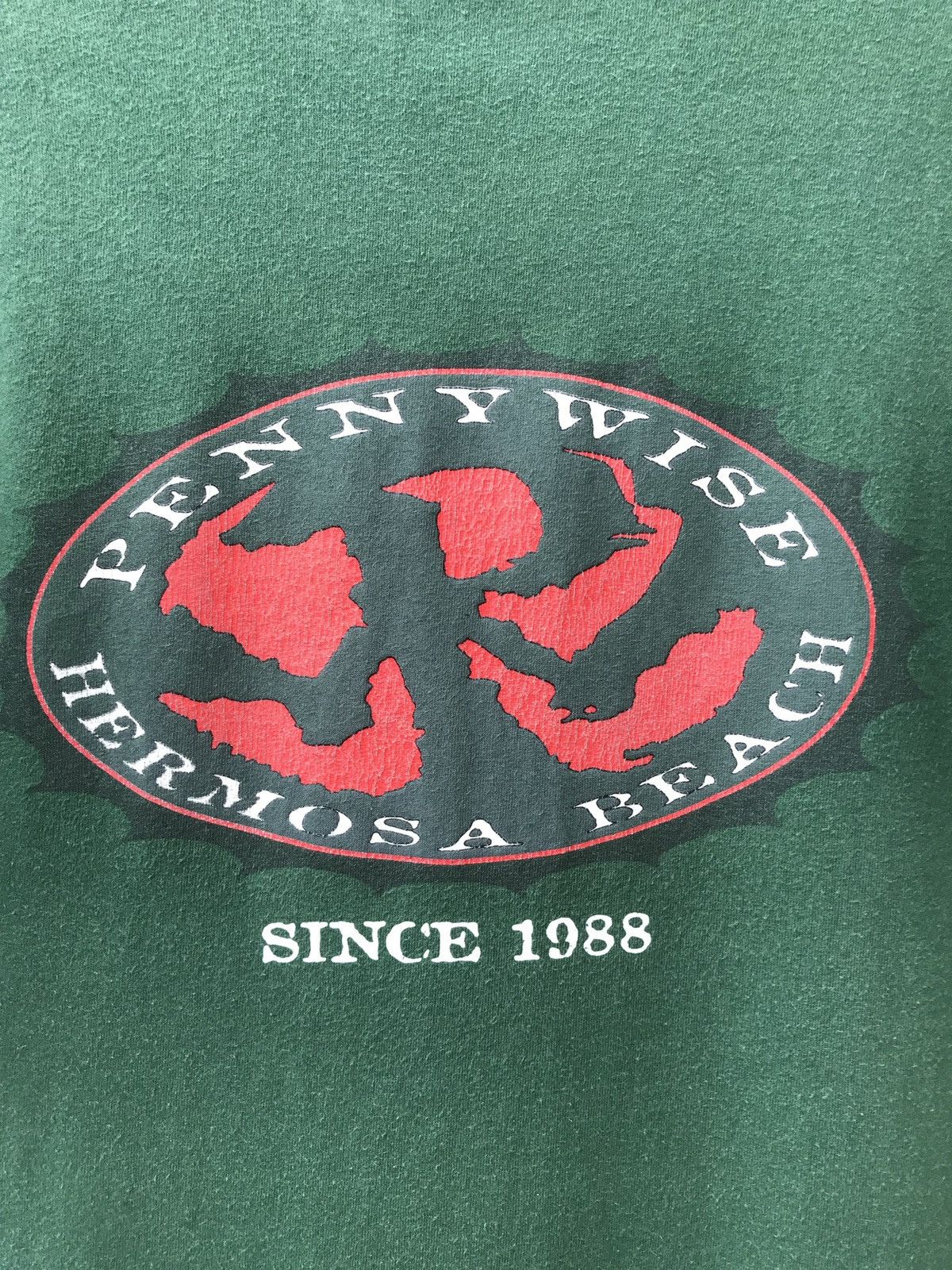 Band Tees × Vintage 🔥PENNYWISE vintage 90s original logo t-shirt band tee Size US XL / EU 56 / 4 - 2 Thumbnail