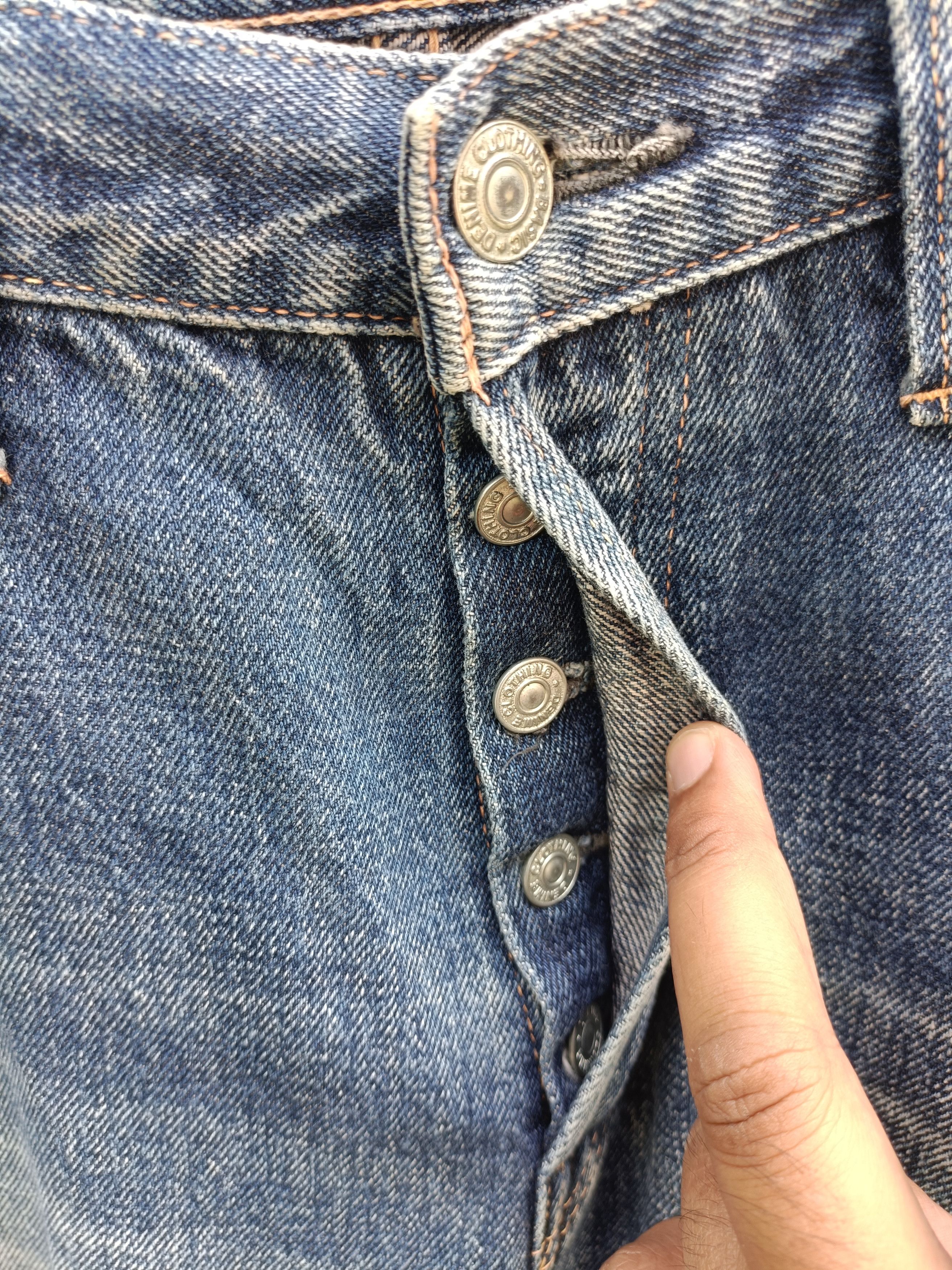 Denime Distressed Jeans Denime Selvedge Japan Size 34 Size US 34 / EU 50 - 4 Thumbnail