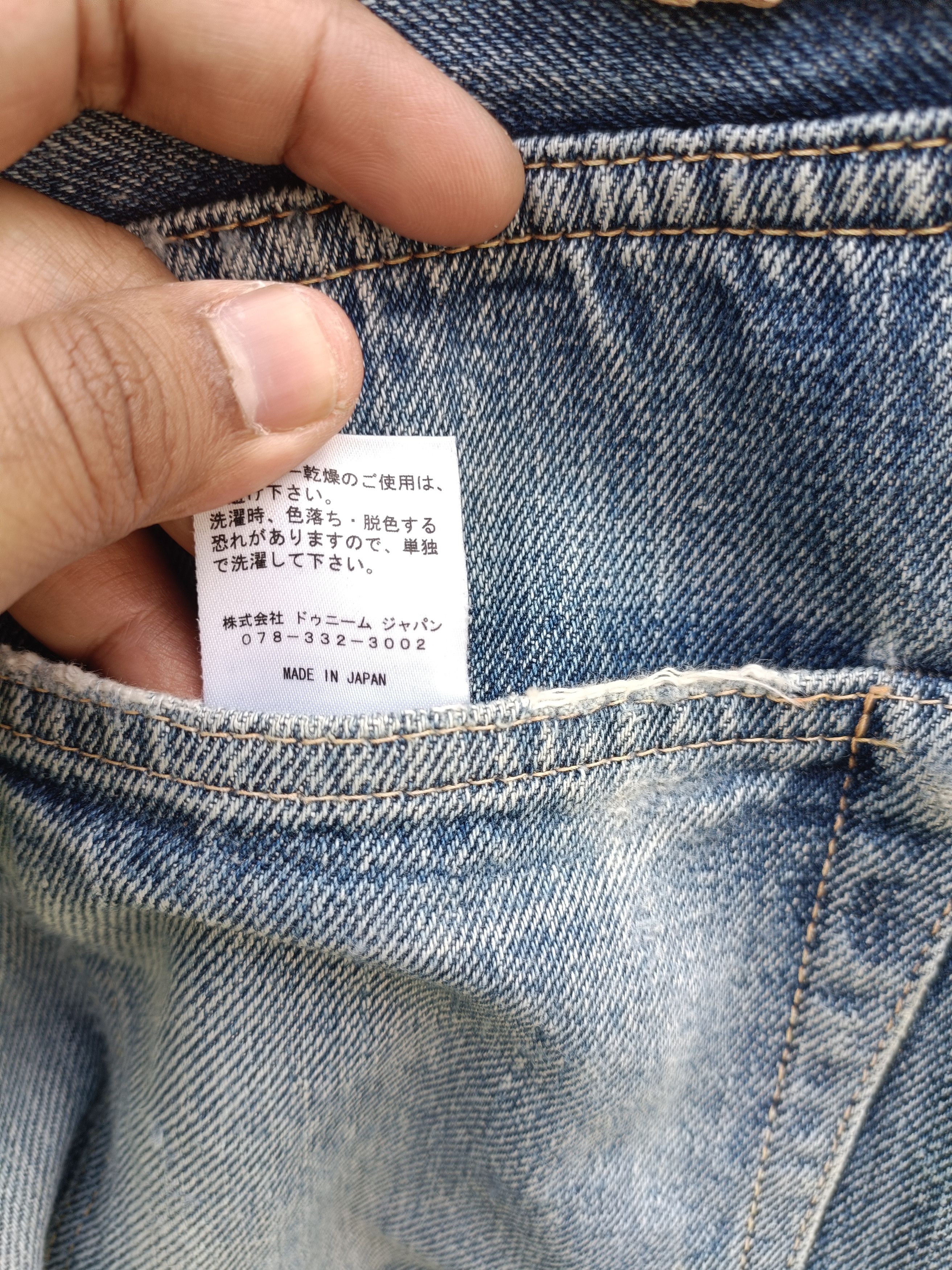 Denime Distressed Jeans Denime Selvedge Japan Size 34 Size US 34 / EU 50 - 11 Thumbnail