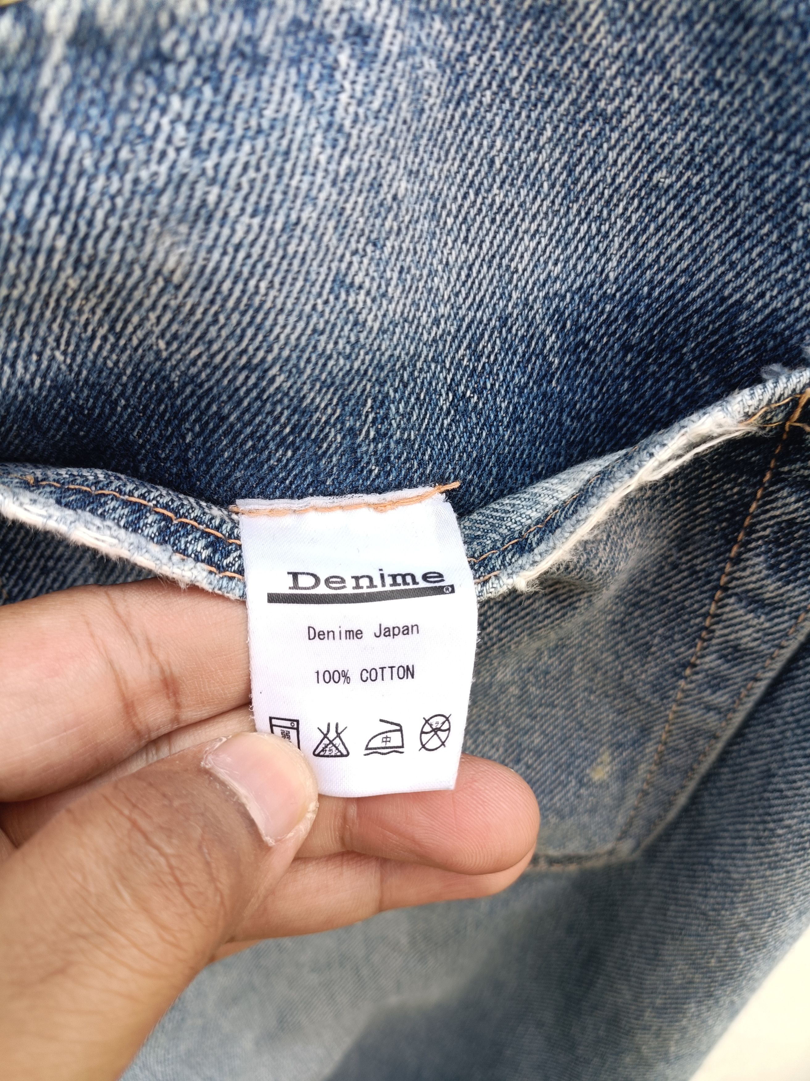 Denime Distressed Jeans Denime Selvedge Japan Size 34 Size US 34 / EU 50 - 12 Thumbnail