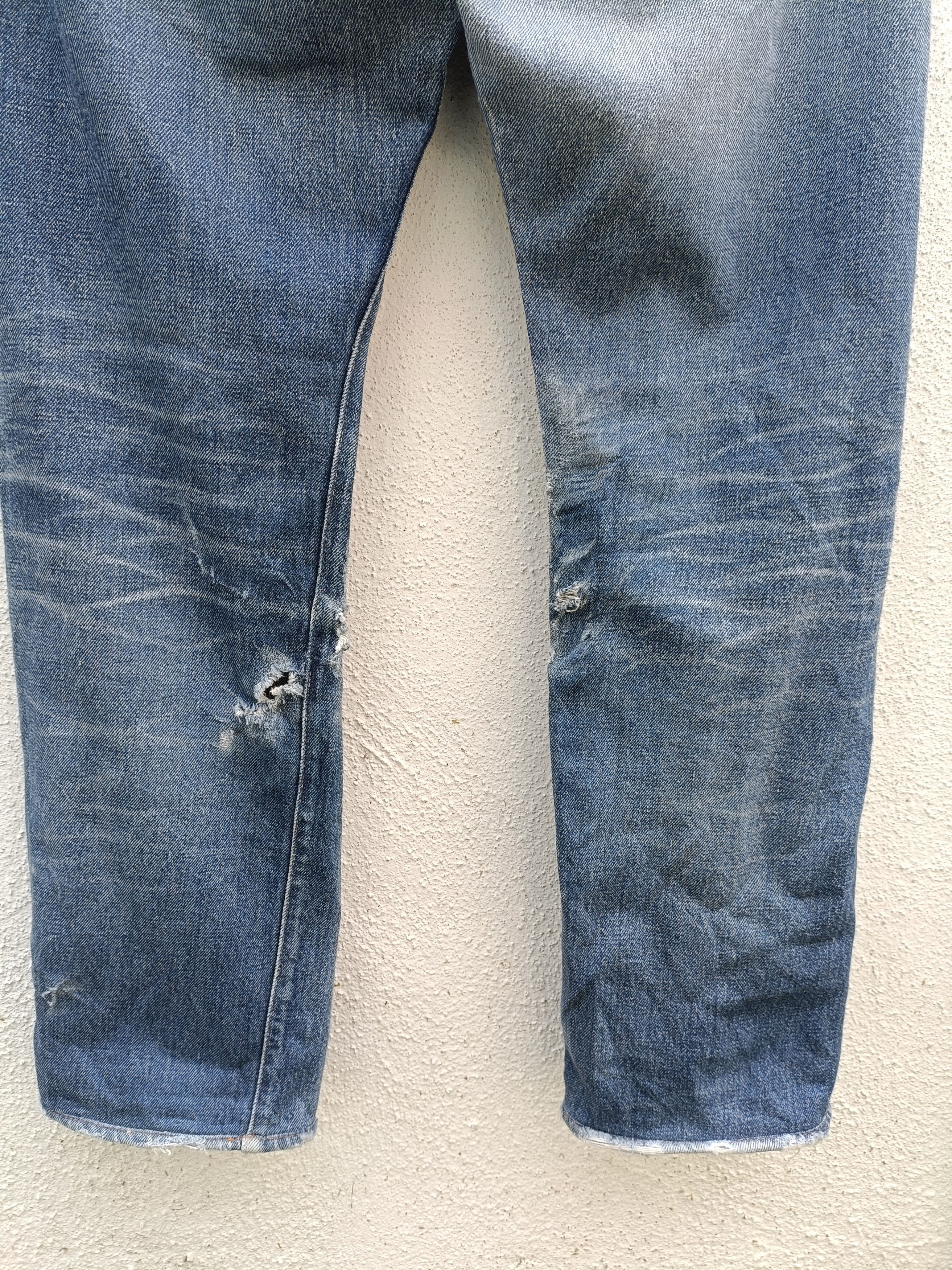 Denime Distressed Jeans Denime Selvedge Japan Size 34 Size US 34 / EU 50 - 16 Thumbnail