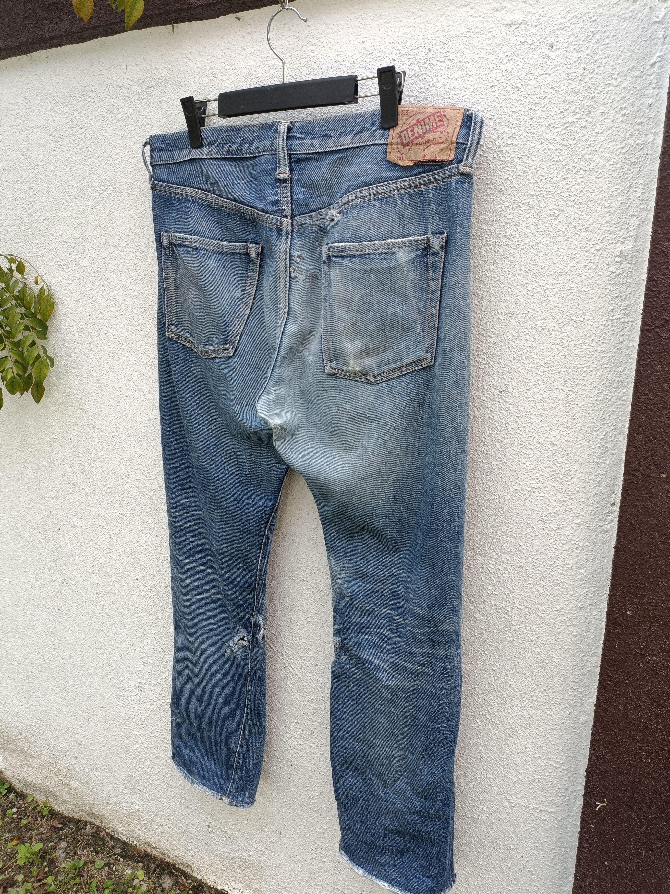 Distressed Jeans Denime Selvedge Japan Size 34