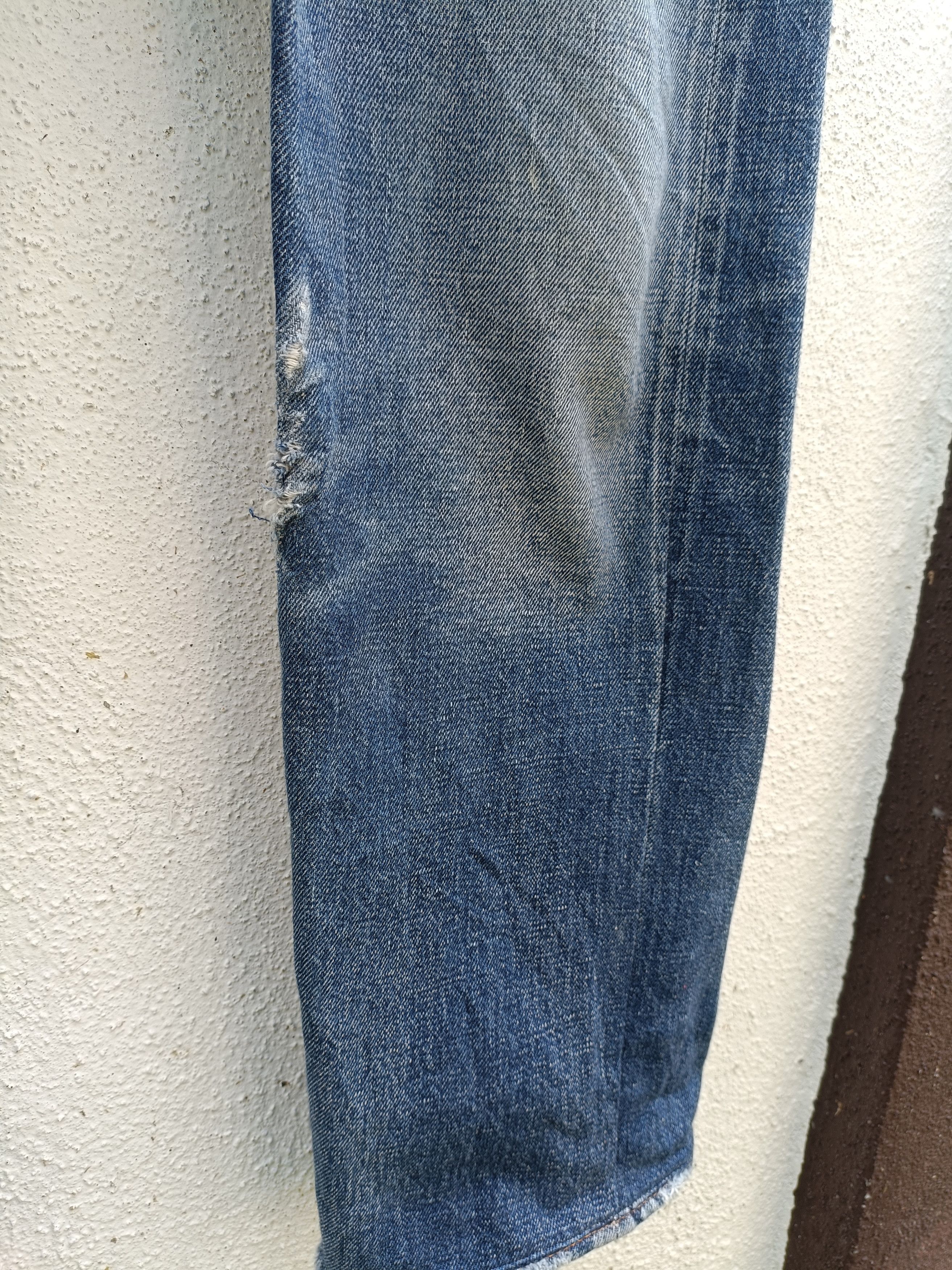 Denime Distressed Jeans Denime Selvedge Japan Size 34 Size US 34 / EU 50 - 9 Thumbnail