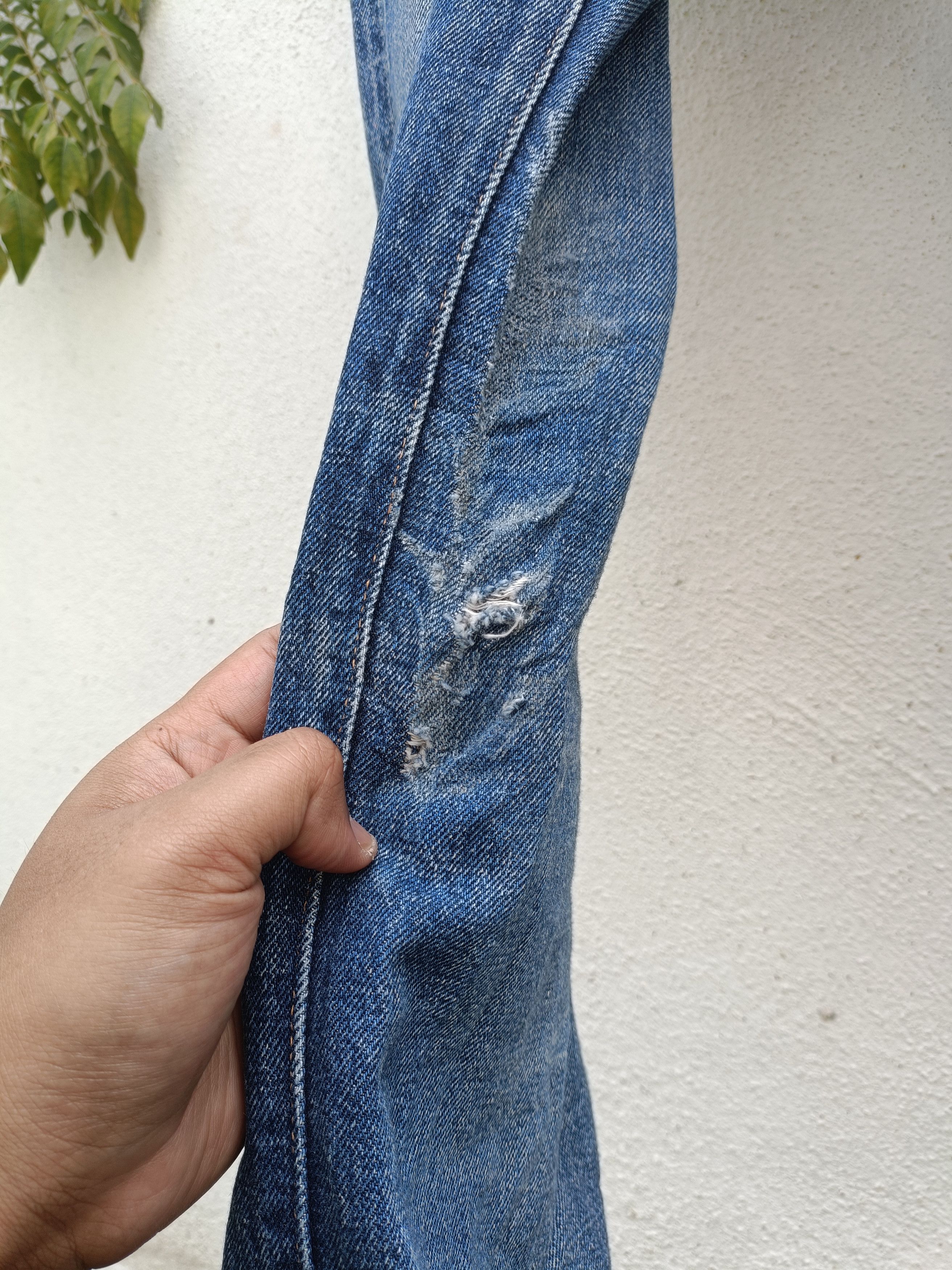 Denime Distressed Jeans Denime Selvedge Japan Size 34 Size US 34 / EU 50 - 8 Thumbnail