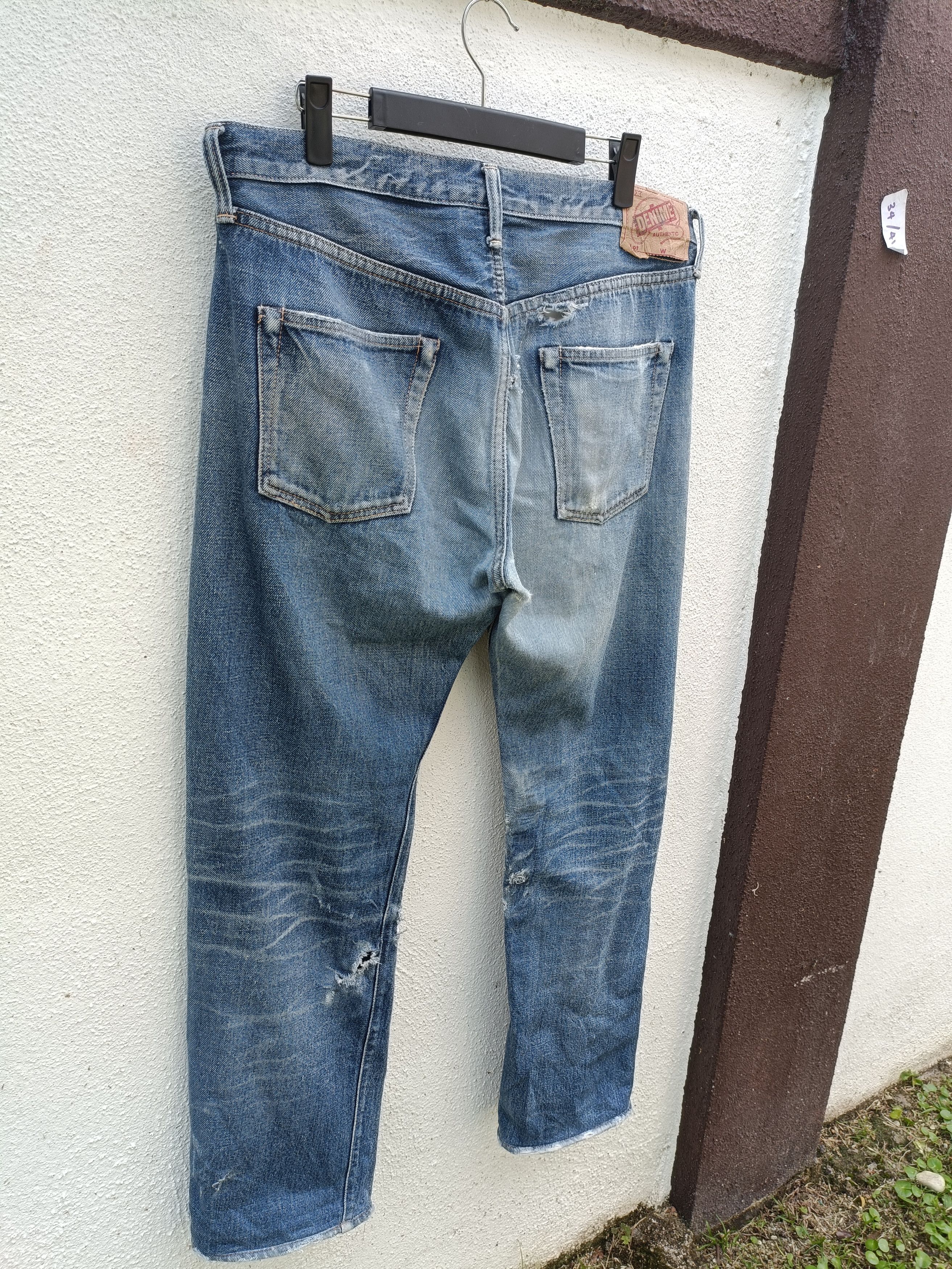 Denime Distressed Jeans Denime Selvedge Japan Size 34 Size US 34 / EU 50 - 17 Thumbnail