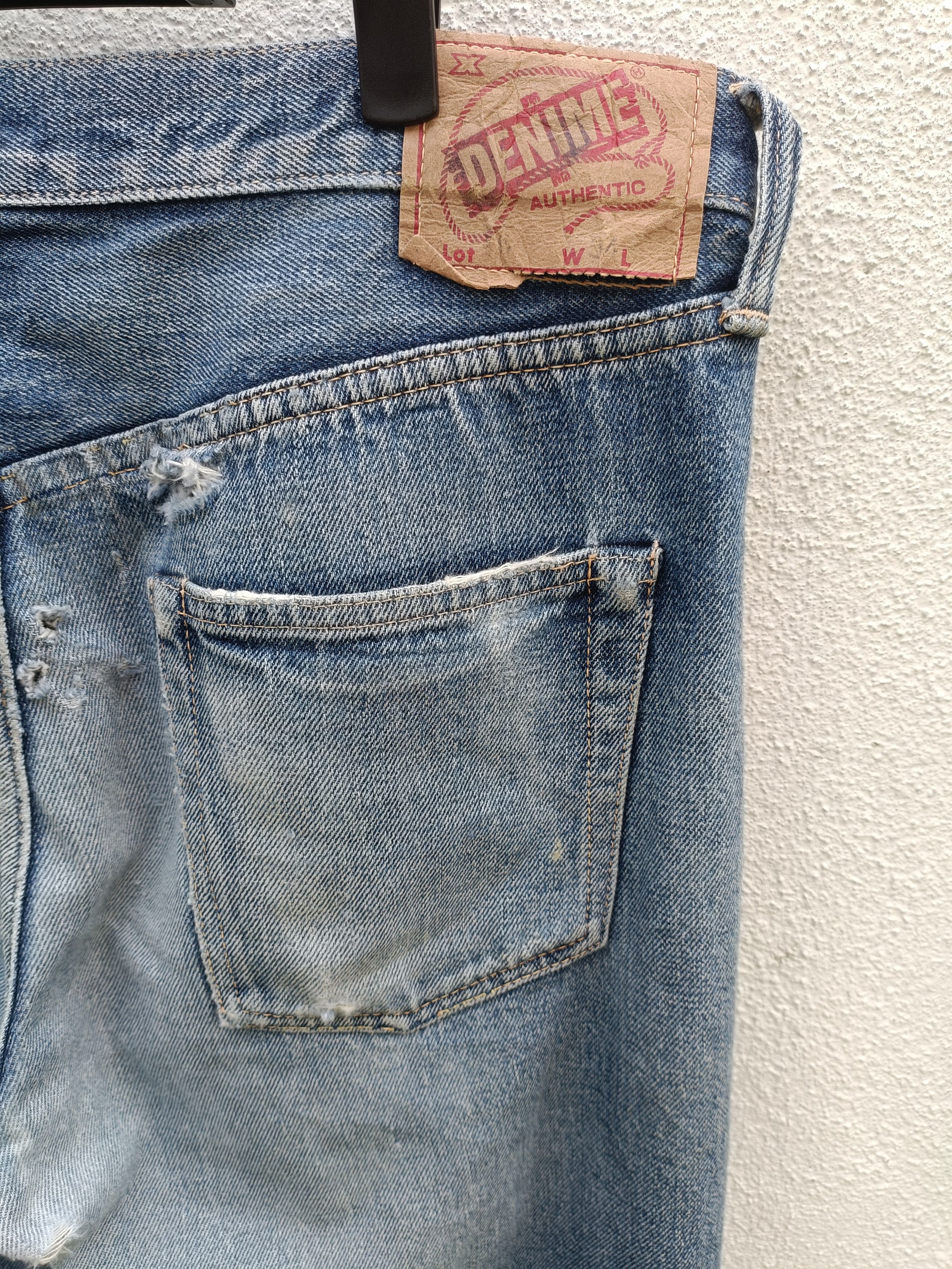 Denime Distressed Jeans Denime Selvedge Japan Size 34 Size US 34 / EU 50 - 14 Thumbnail