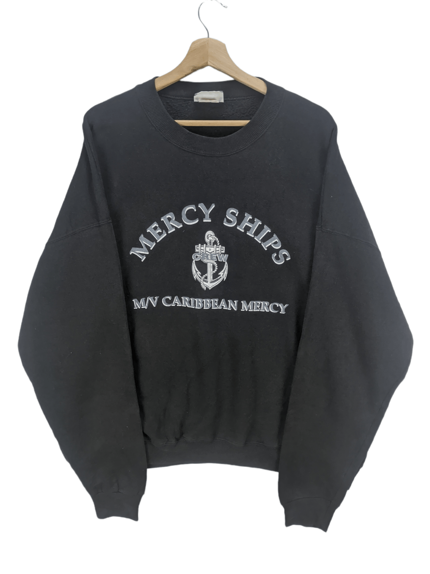 Lee Steals🔥Vintage Sweatshirt Lee Mercy Ships Size US XXL / EU 58 / 5 - 9 Thumbnail