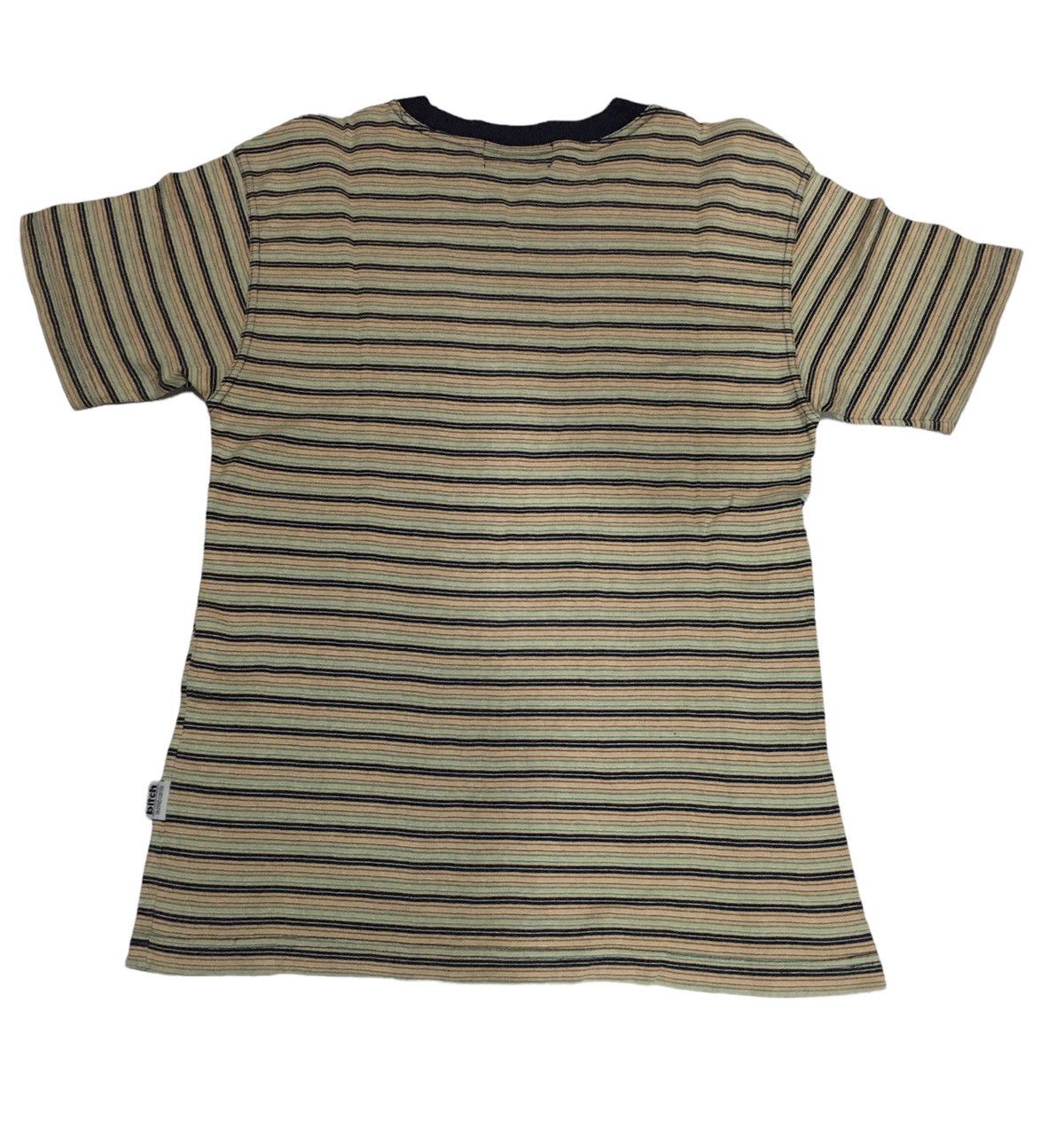Japanese Brand × Vintage Vtg Bitch Striped Tee Size US S / EU 44-46 / 1 - 2 Thumbnail