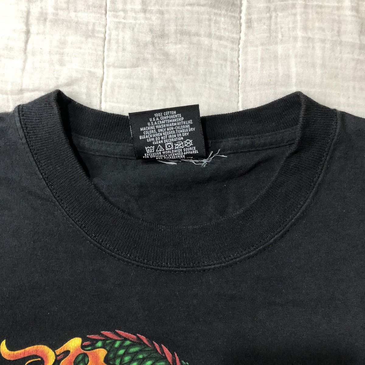Vintage Vintage Bruce Lee T Shirt Size US M / EU 48-50 / 2 - 6 Thumbnail