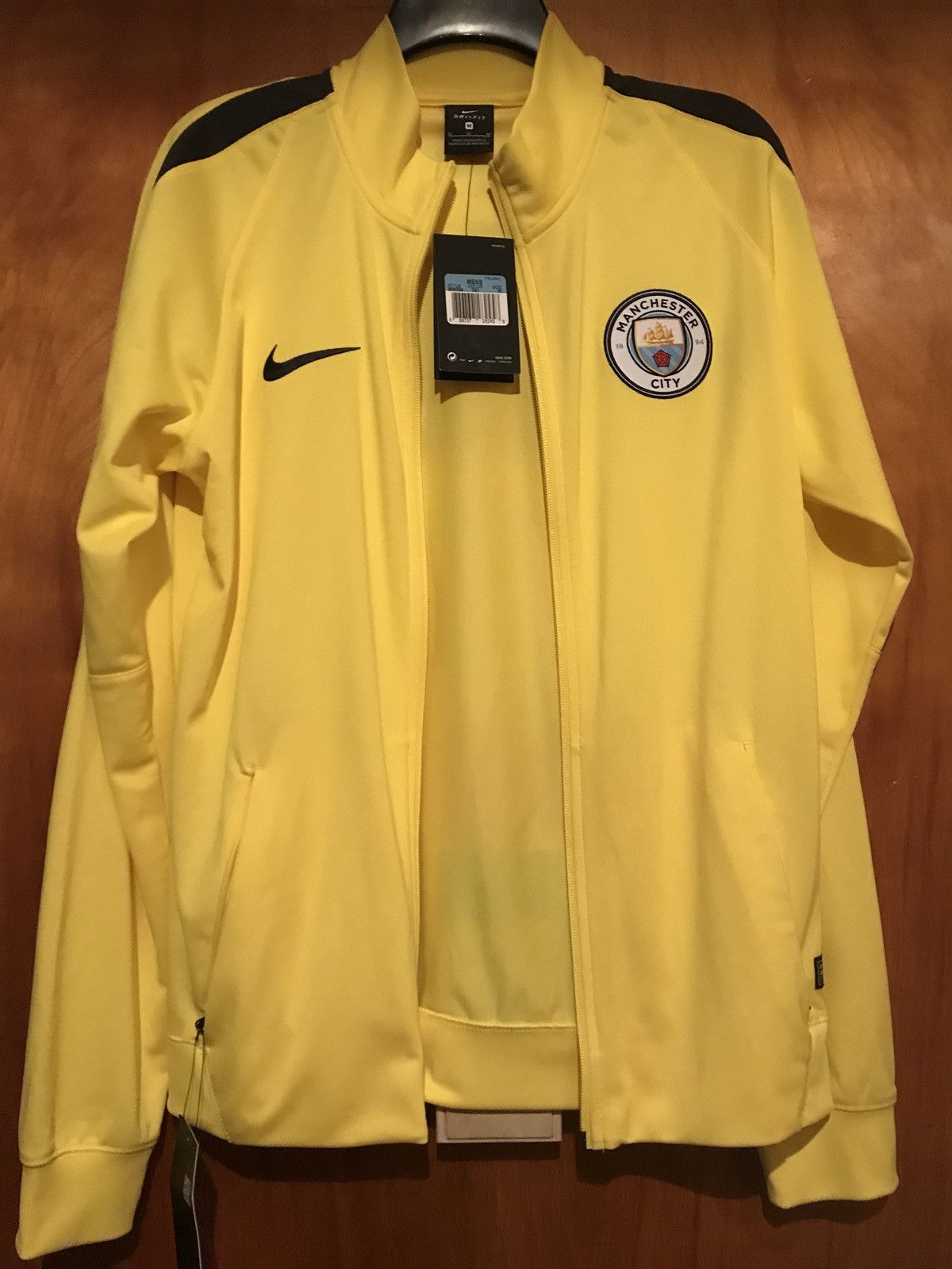 Nike Nike Track Zip Up Jacket Manchester City Edition Size US M / EU 48-50 / 2 - 2 Thumbnail