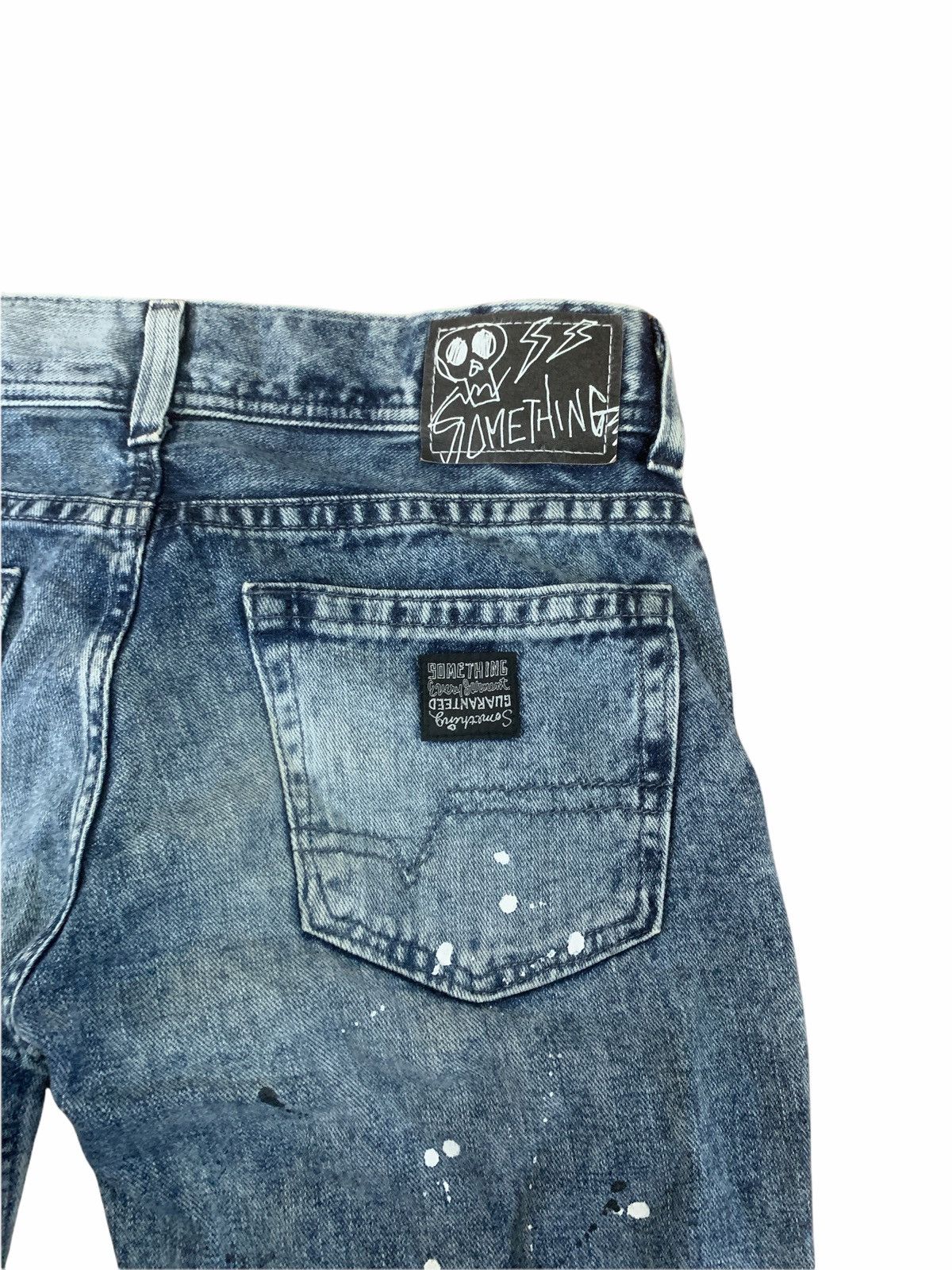 Edwin Edwin Acid Wash Cropped Distressed Jeans Number Nine Style Size US 33 - 5 Thumbnail