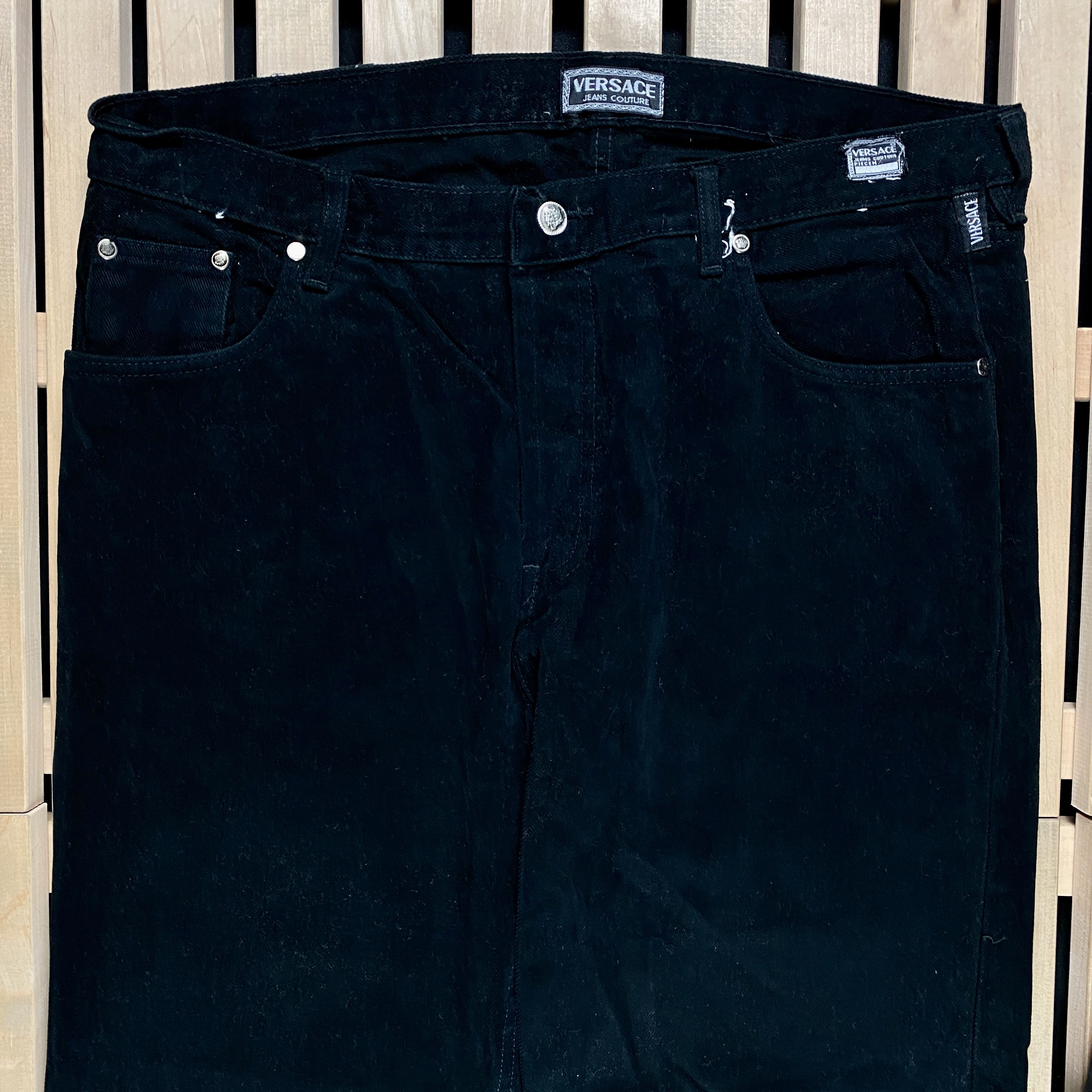 Versace × Versace Jeans Couture × Vintage Mens Denim Jeans Versace Jeans Couture Vintage Size 35 Size US 35 - 2 Thumbnail