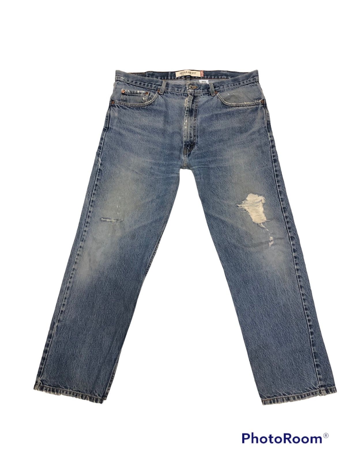 vintage levis 505 distressed