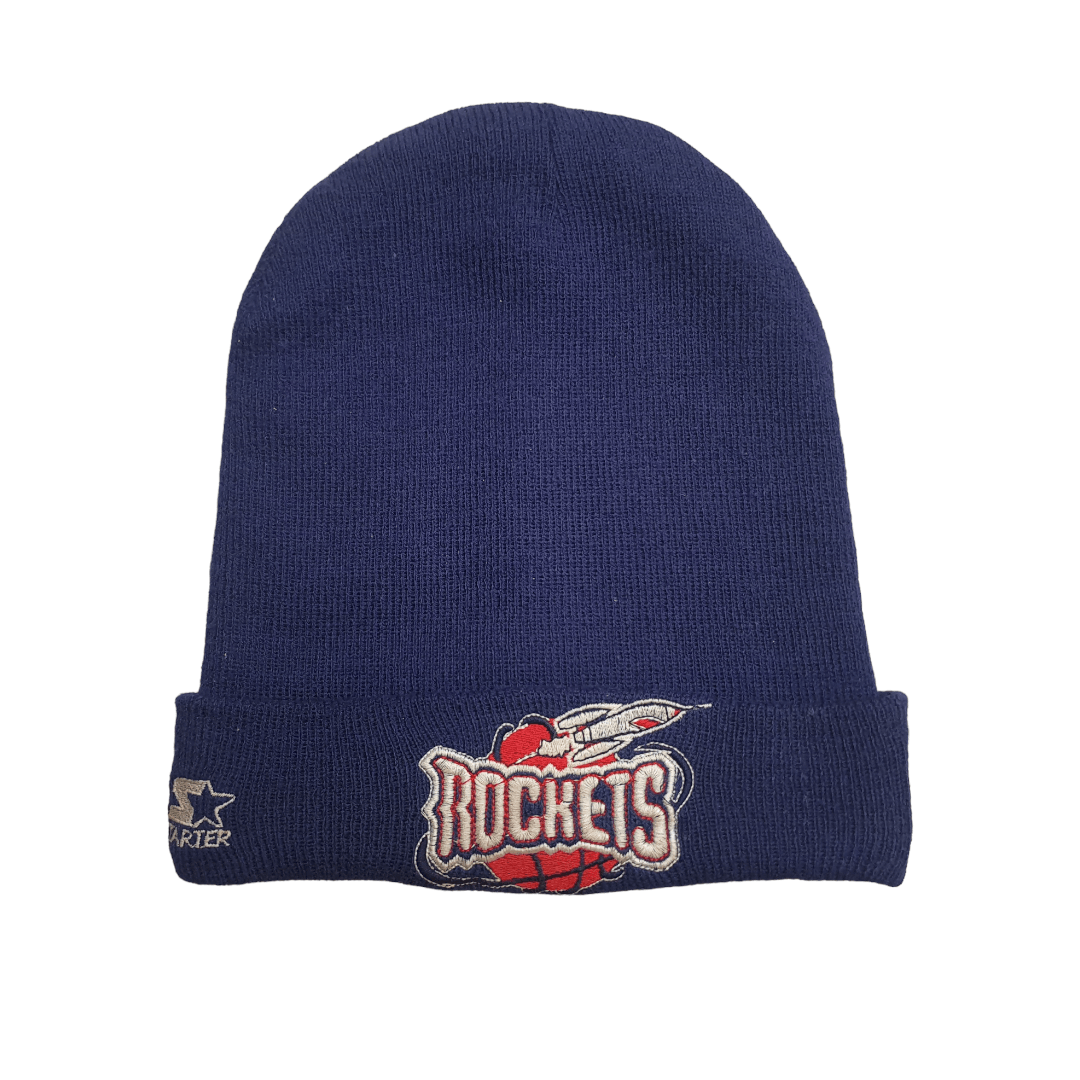 Starter NBA Houston Rockets Winter Beanie Hat Vintage