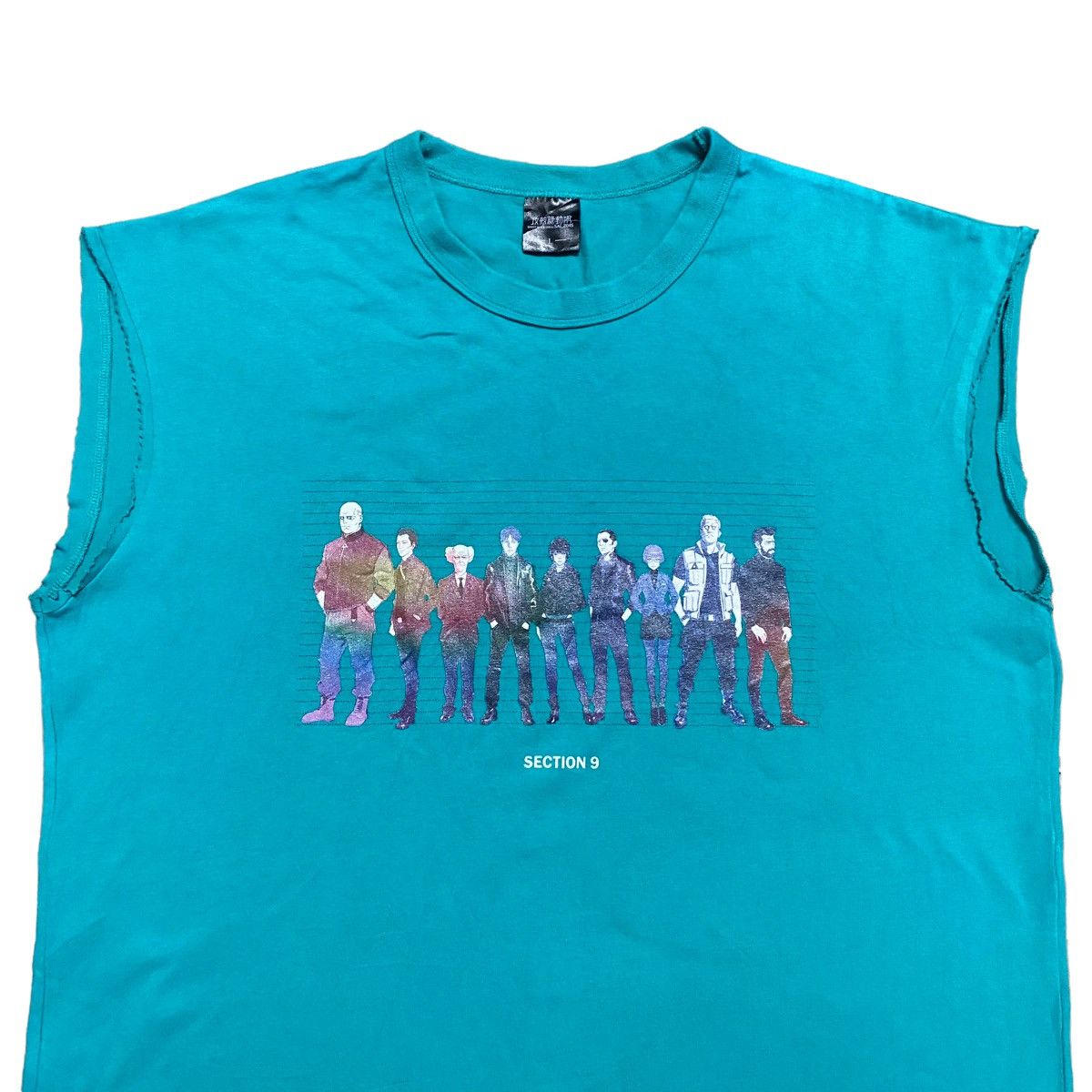 Anime Ghost In The Shell Section 9 Sleeveless Shirt Size US L / EU 52-54 / 3 - 1 Thumbnail
