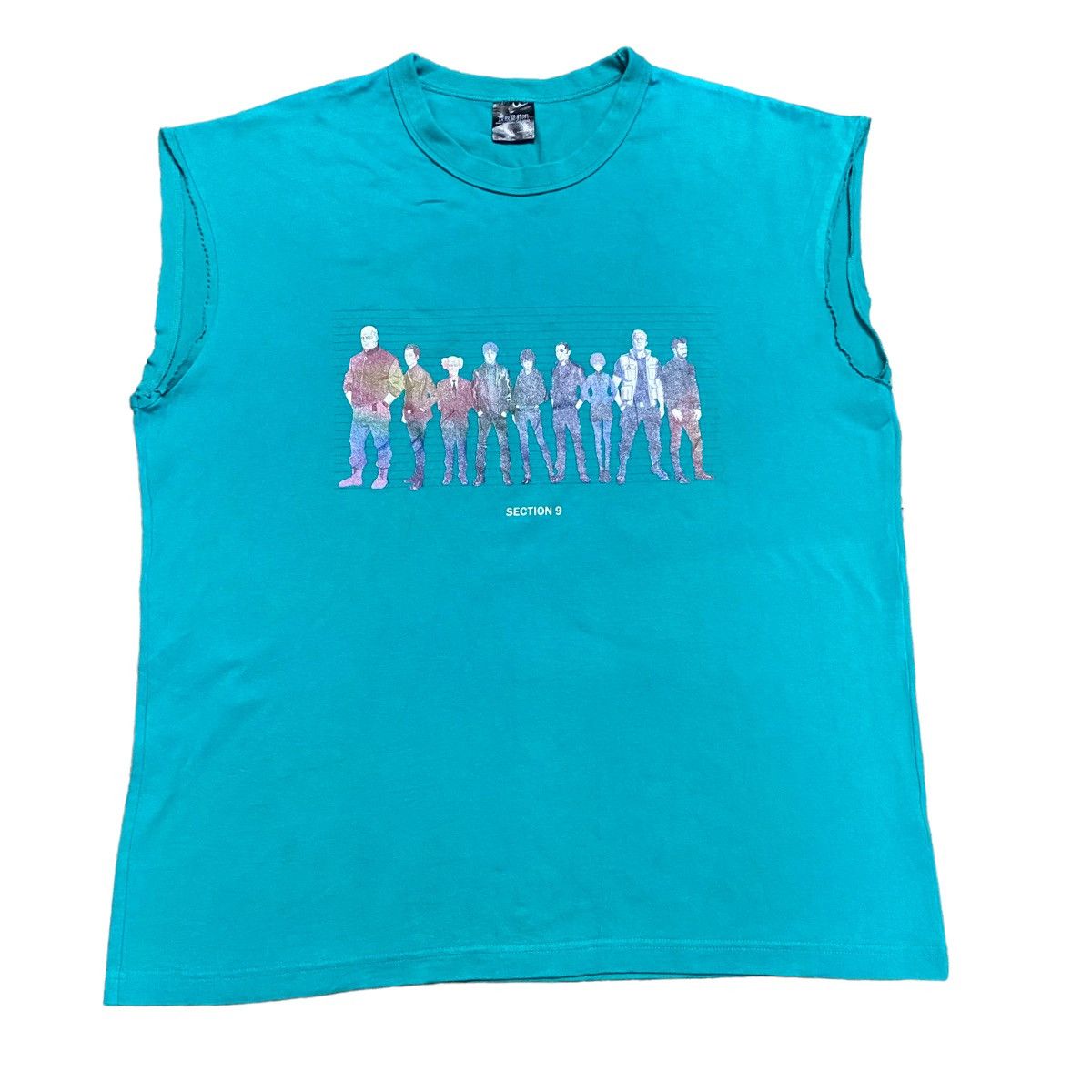 Anime Ghost In The Shell Section 9 Sleeveless Shirt Size US L / EU 52-54 / 3 - 2 Thumbnail