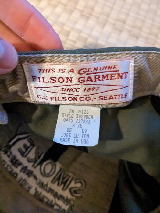 Filson NWOT RARE Filson Smokey Bear 75th Anniversary Hat | Grailed