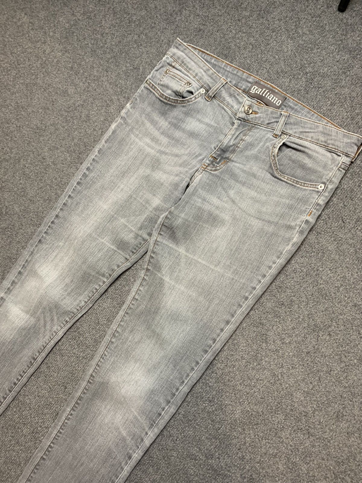 John Galliano Galiano denim jeans Size US 32 / EU 48 - 2 Thumbnail