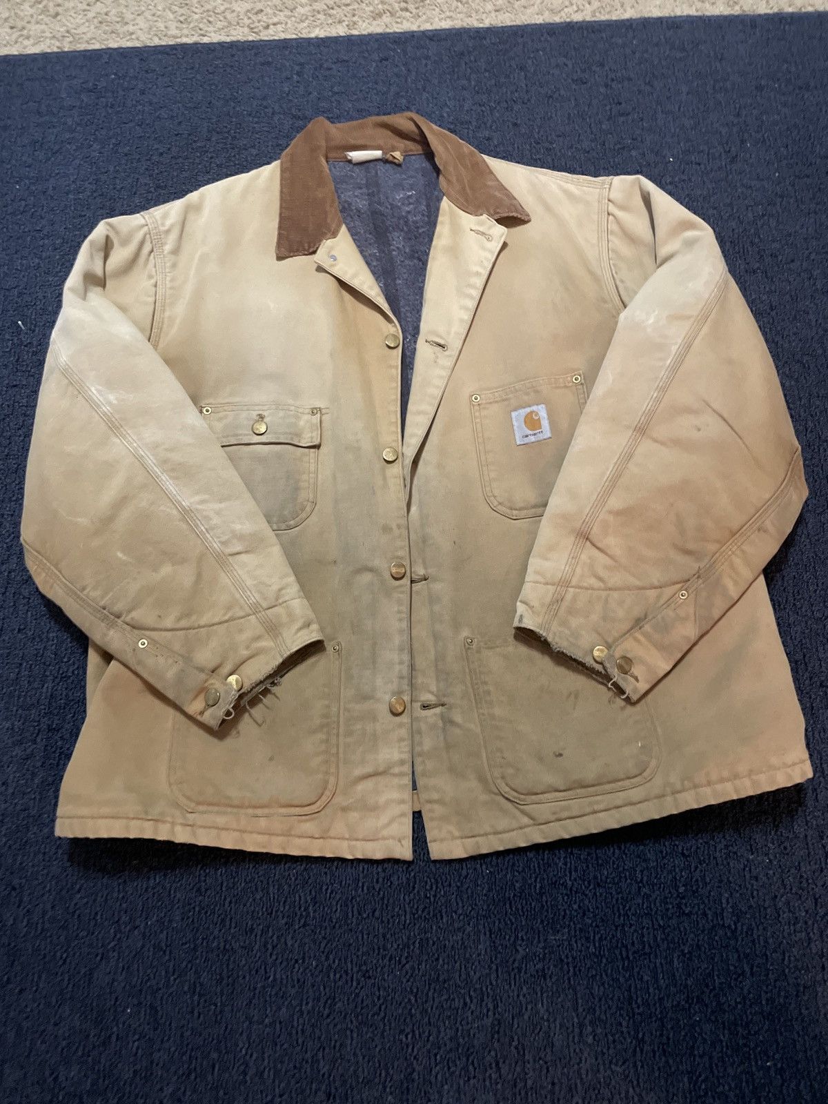 image of Carhartt Work Jacket in Khaki, Men's (Size XL)