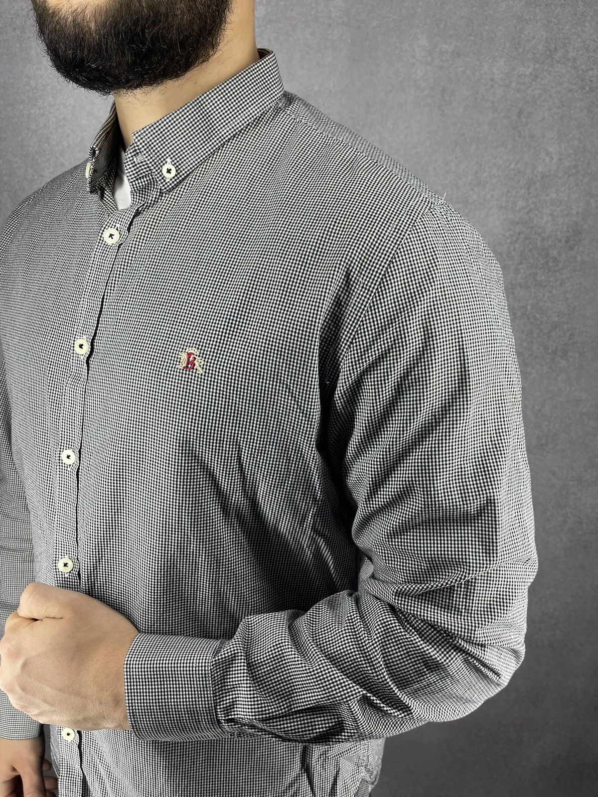 Baracuta Mens Baracuta Shirt casual size L Size US L / EU 52-54 / 3 - 3 Thumbnail