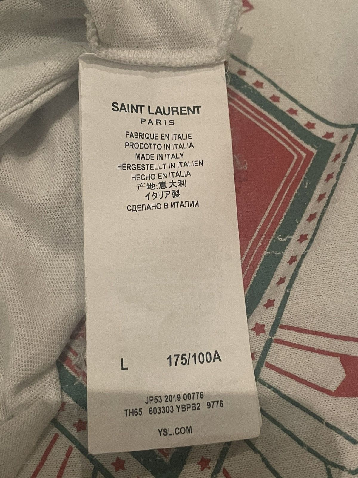 Saint Laurent Jardin Majorelle T Shirt