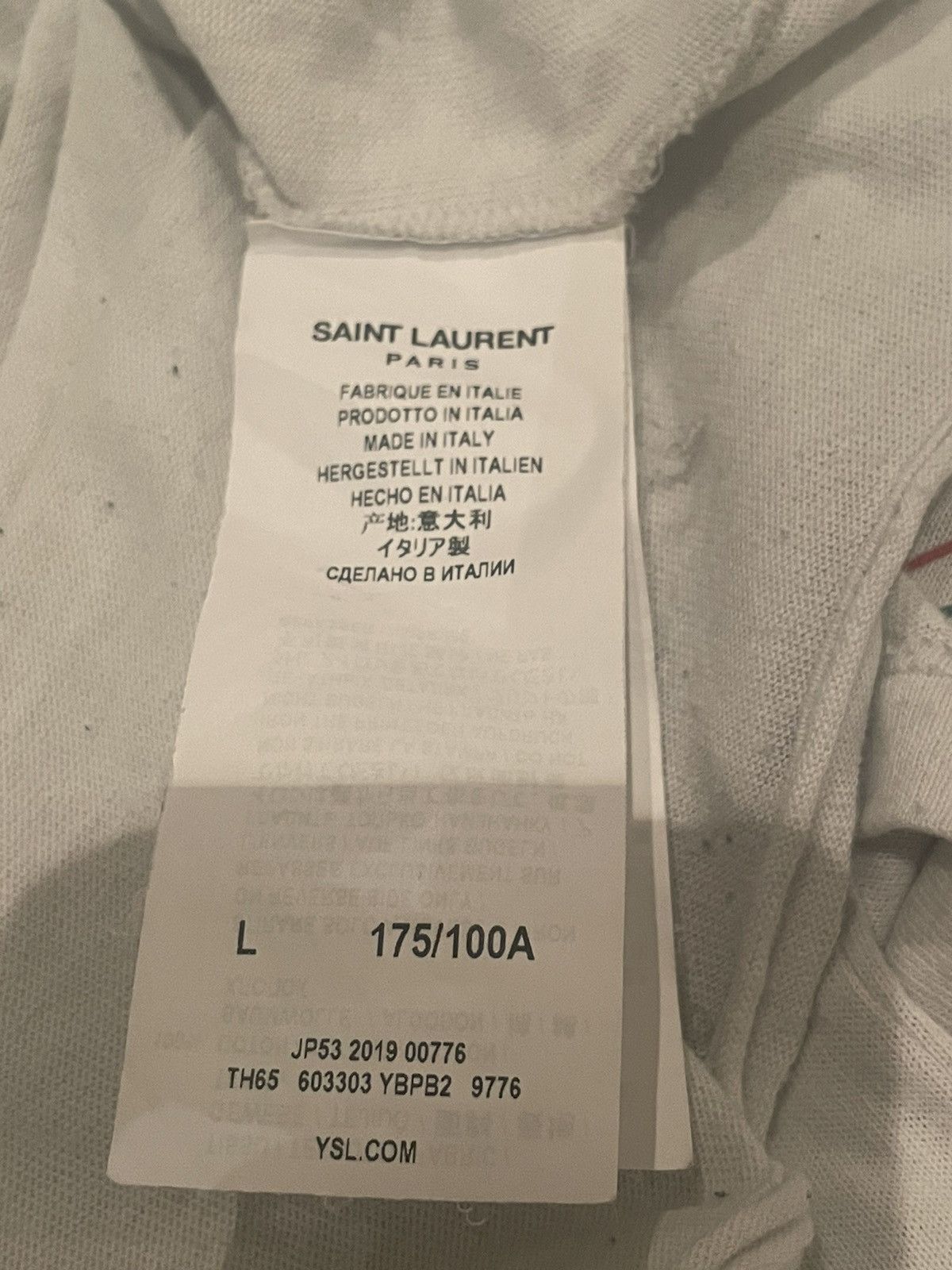 Saint Laurent Jardin Majorelle T Shirt