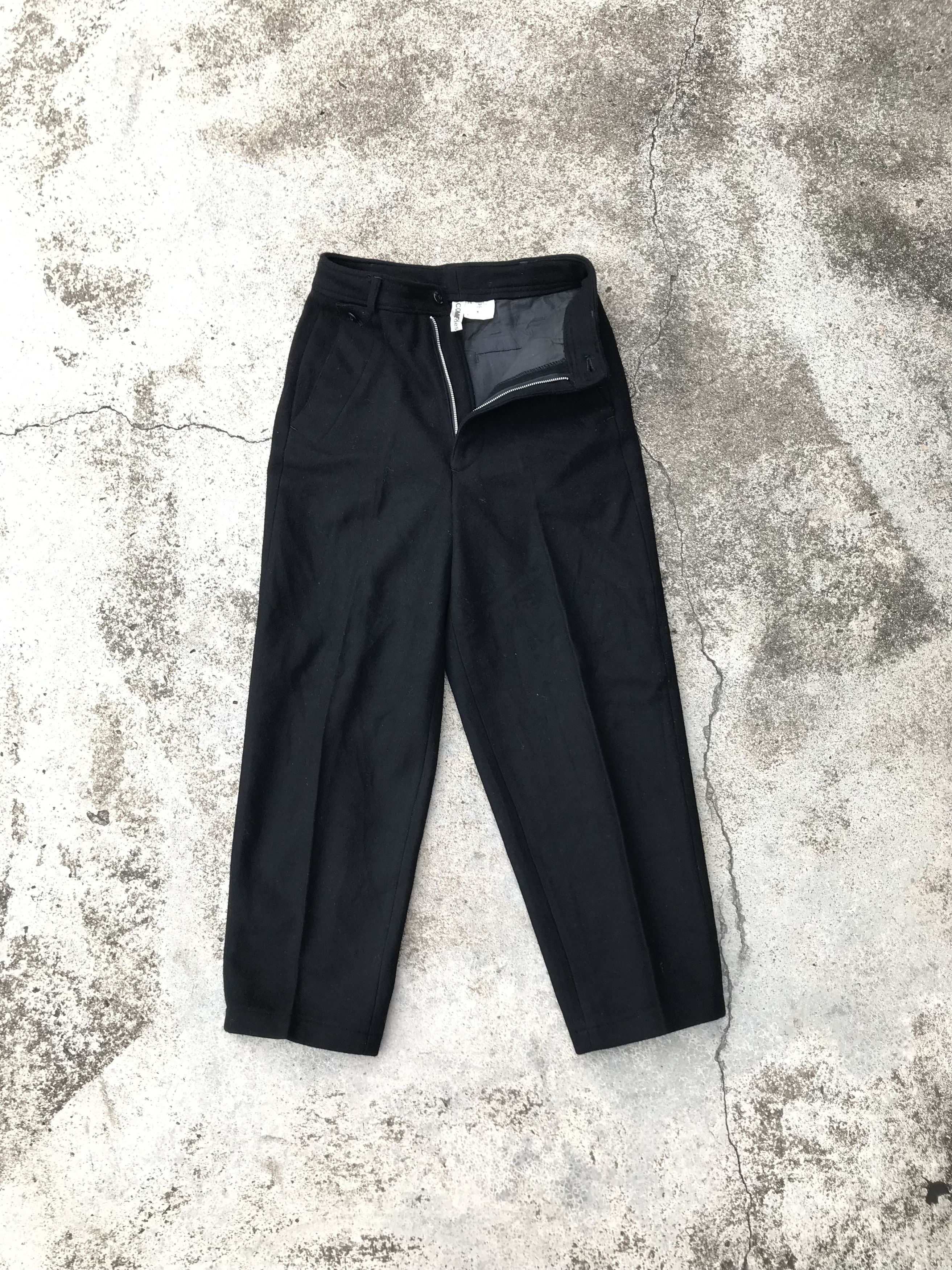CDG by Comme des Garcons Comme Des Garcons Black Pants Size US 26 / EU 42 - 2 Thumbnail