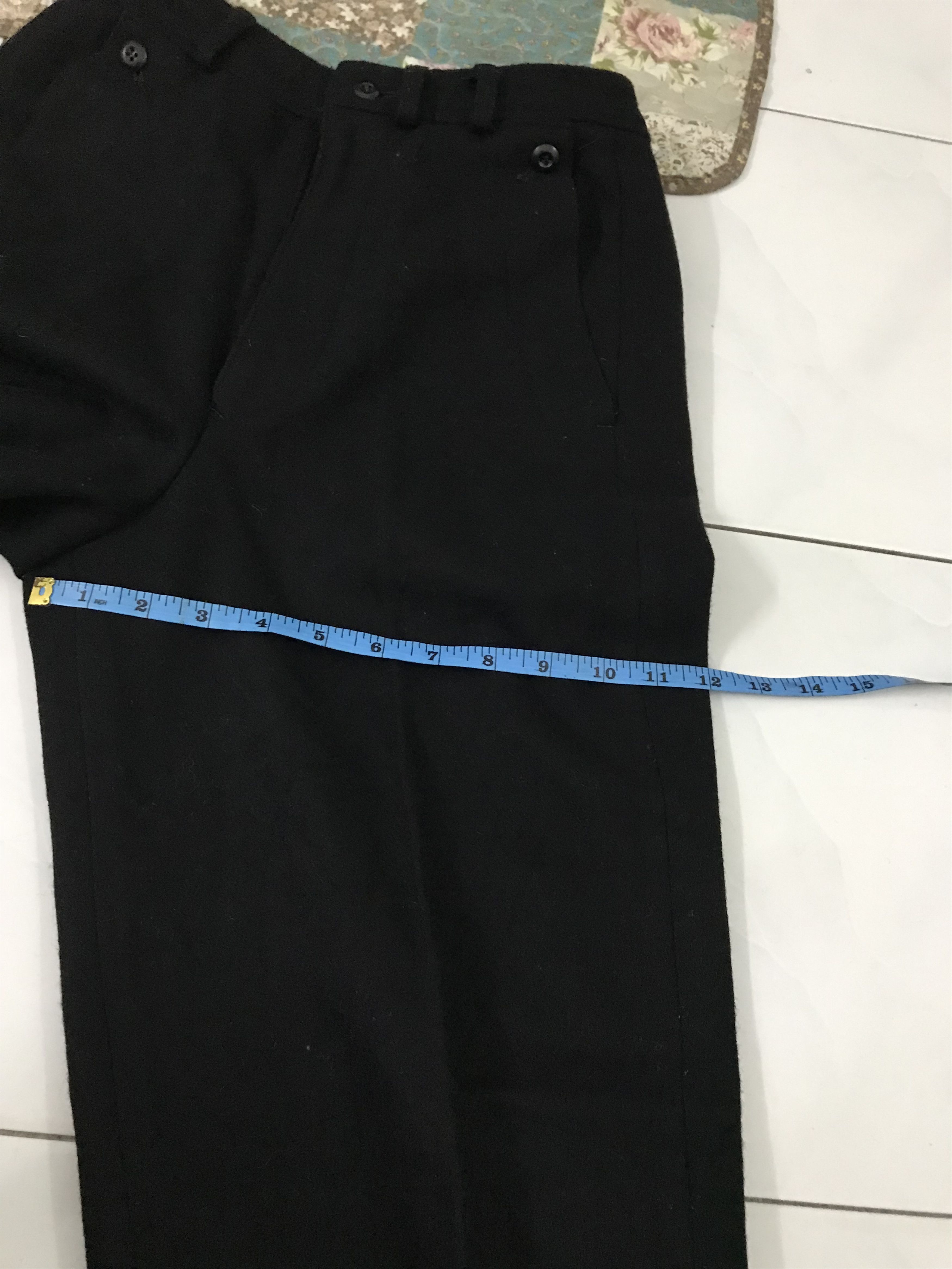 CDG by Comme des Garcons Comme Des Garcons Black Pants Size US 26 / EU 42 - 8 Thumbnail