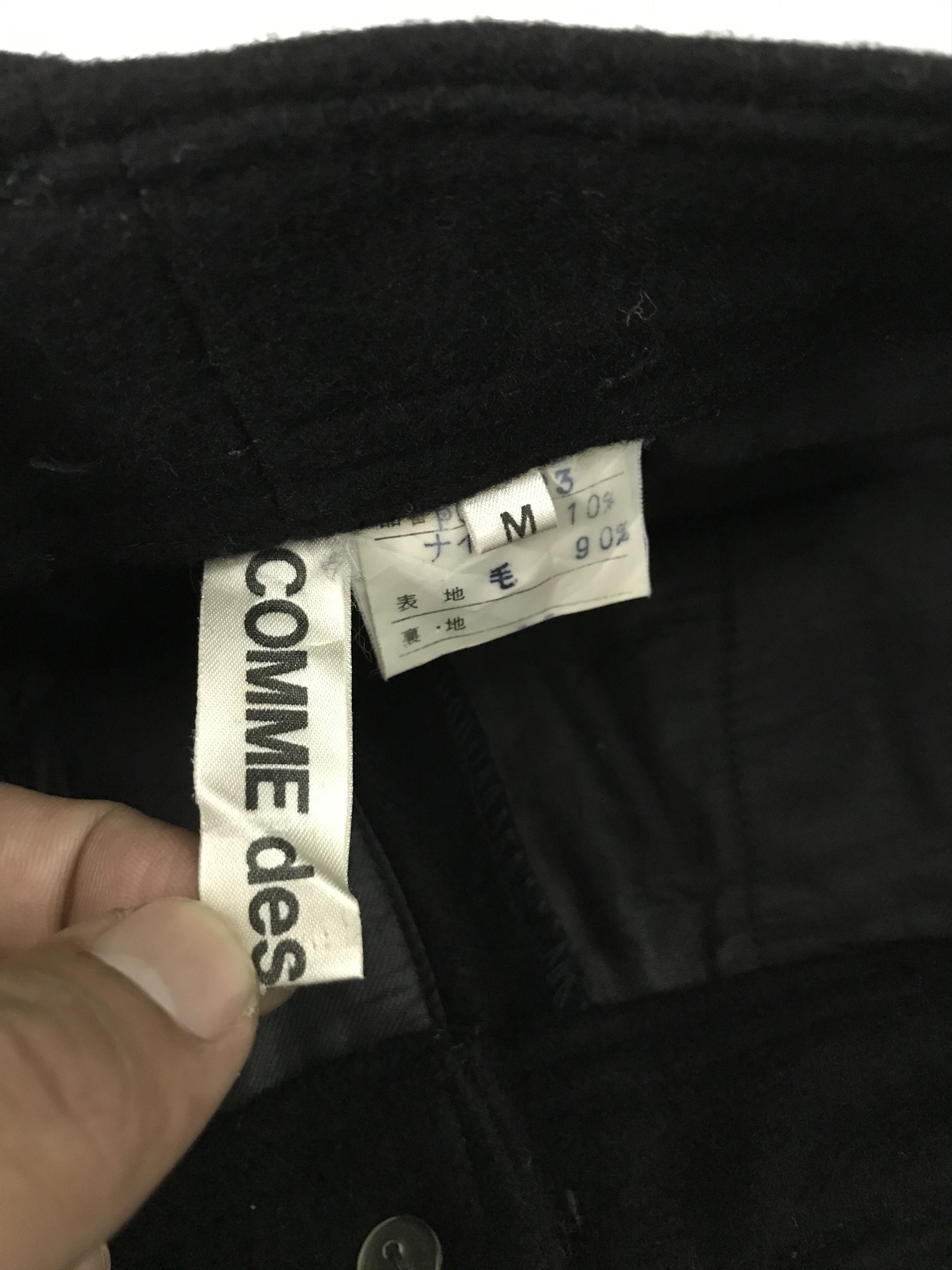 CDG by Comme des Garcons Comme Des Garcons Black Pants Size US 26 / EU 42 - 11 Thumbnail