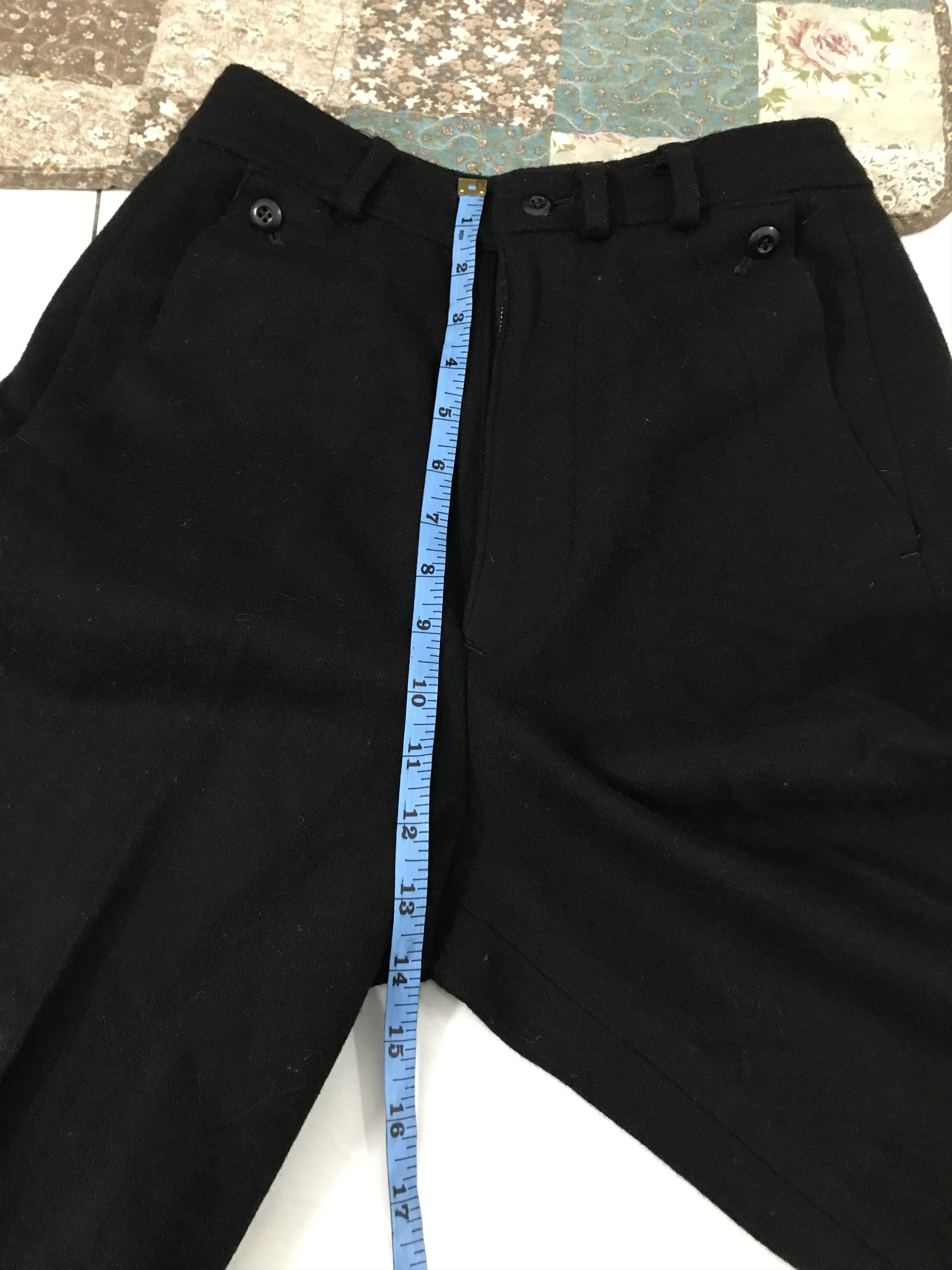 CDG by Comme des Garcons Comme Des Garcons Black Pants Size US 26 / EU 42 - 7 Thumbnail