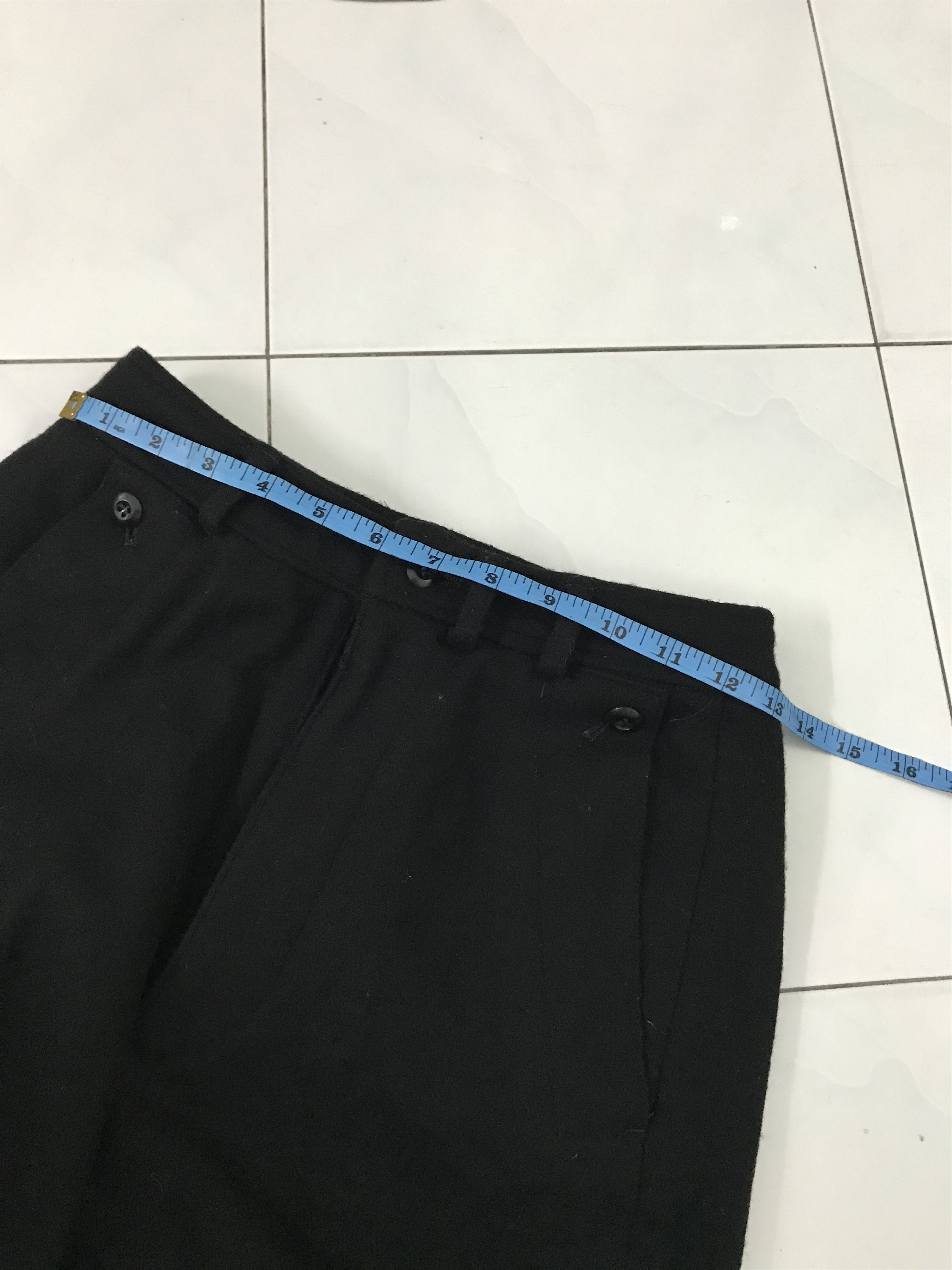 CDG by Comme des Garcons Comme Des Garcons Black Pants Size US 26 / EU 42 - 4 Thumbnail