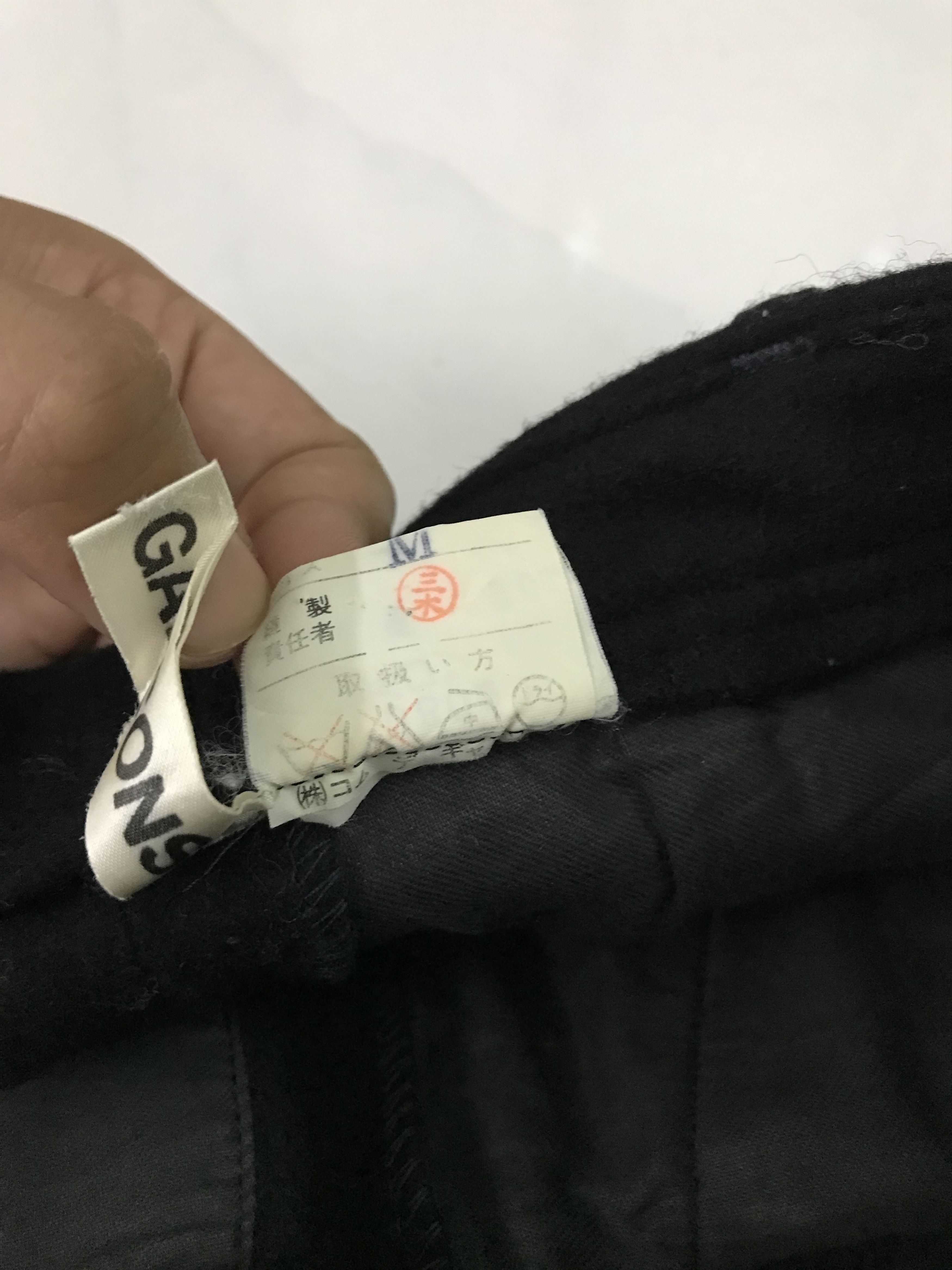 CDG by Comme des Garcons Comme Des Garcons Black Pants Size US 26 / EU 42 - 13 Thumbnail