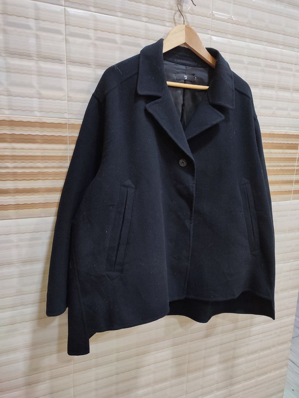 Jil Sander × Uniqlo JIL SANDER x UNIQLO Cropped Wrap Jacket Size US XXL / EU 58 / 5 - 4 Thumbnail