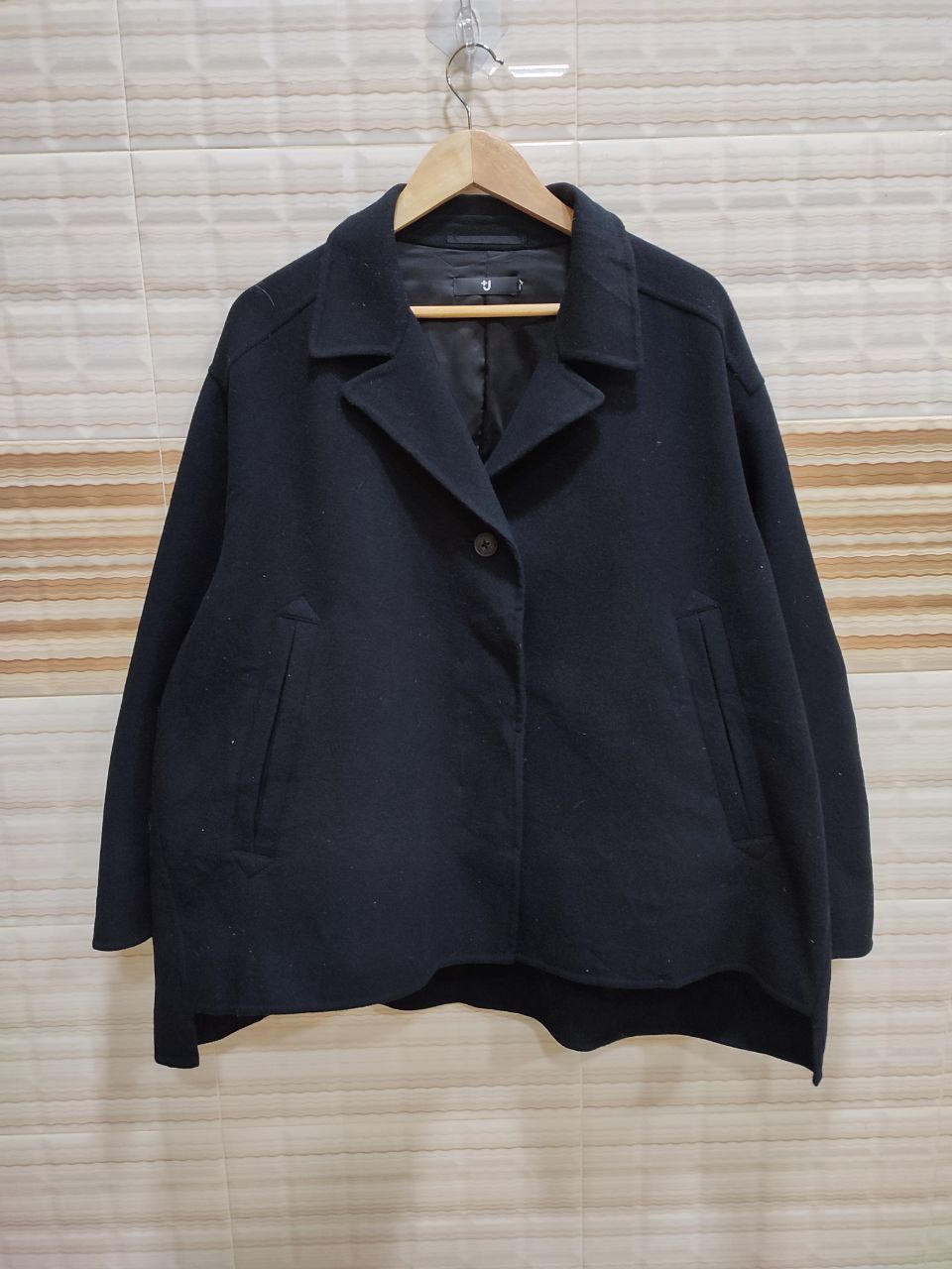 Jil Sander × Uniqlo JIL SANDER x UNIQLO Cropped Wrap Jacket Size US XXL / EU 58 / 5 - 1 Thumbnail