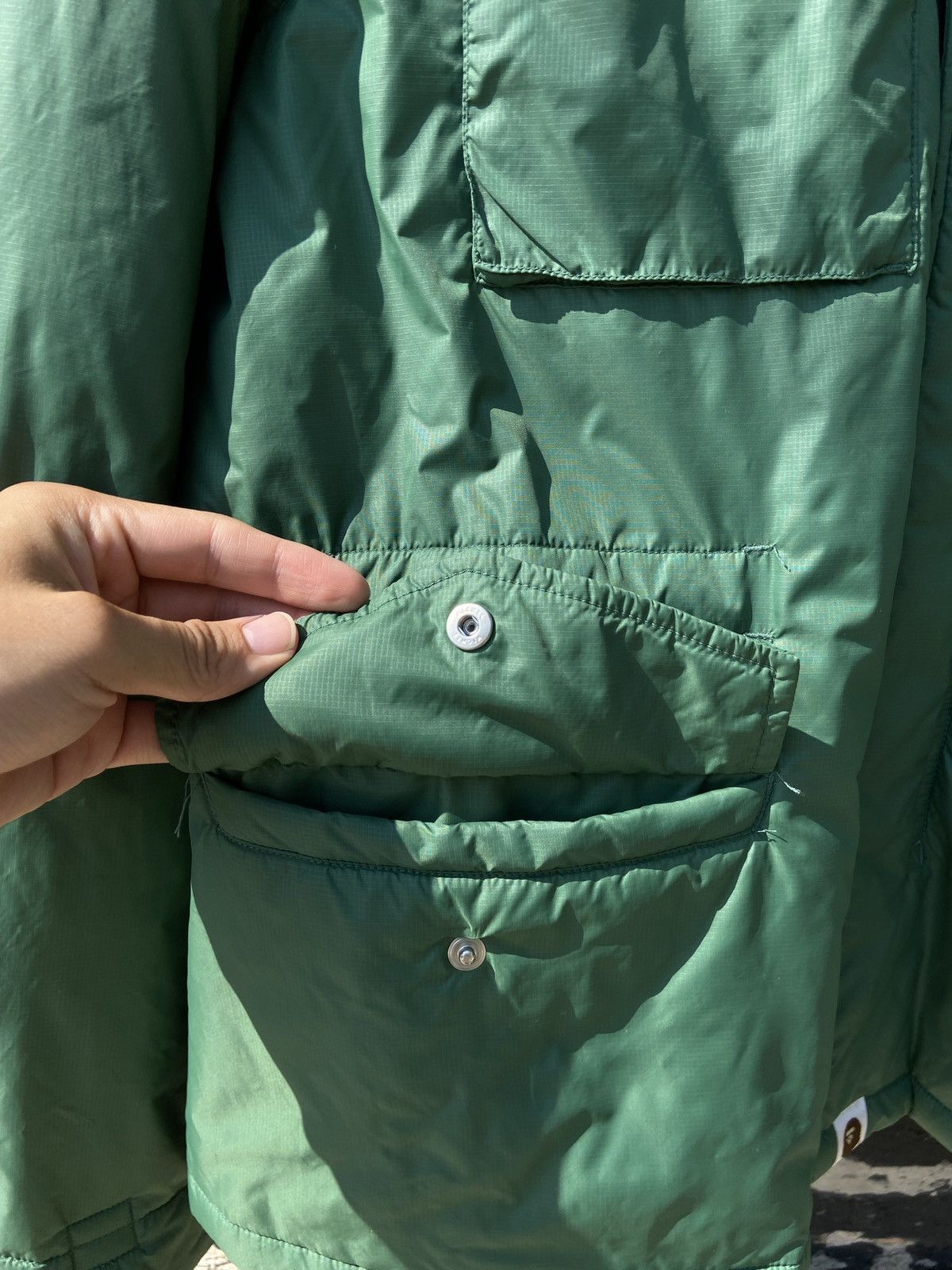 Bape Martime Pertex Down Jacket Size US M / EU 48-50 / 2 - 4 Thumbnail