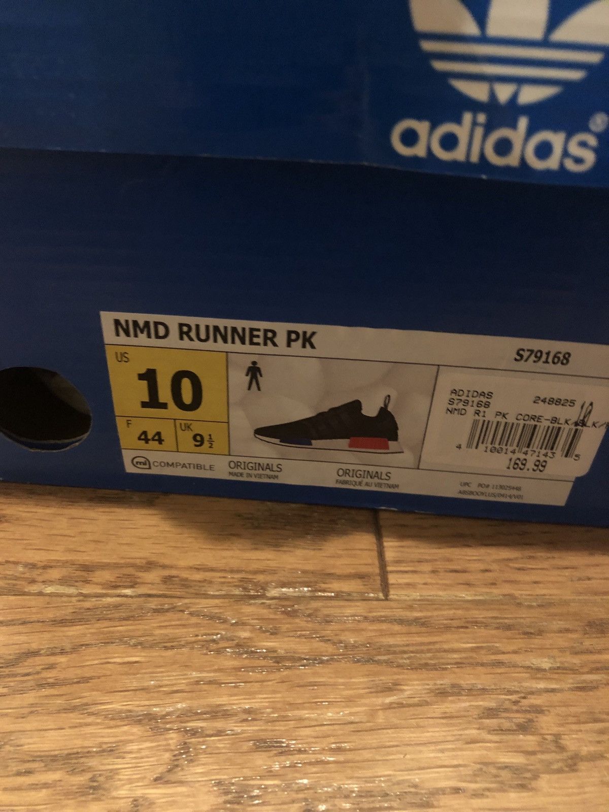 Adidas Adidas NMD OG Black/Red/Blue Size US 10 / EU 43 - 5 Thumbnail