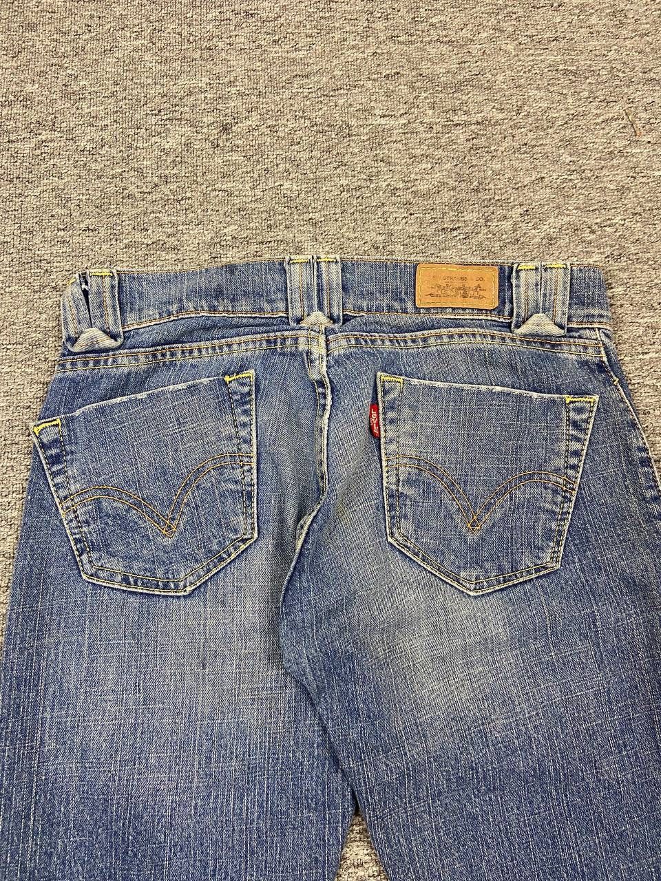 Levi's Vintage Levis 504 Slough Flare Jeans Bootcut Denim Bush Pant Size 27" / US 4 / IT 40 - 10 Thumbnail