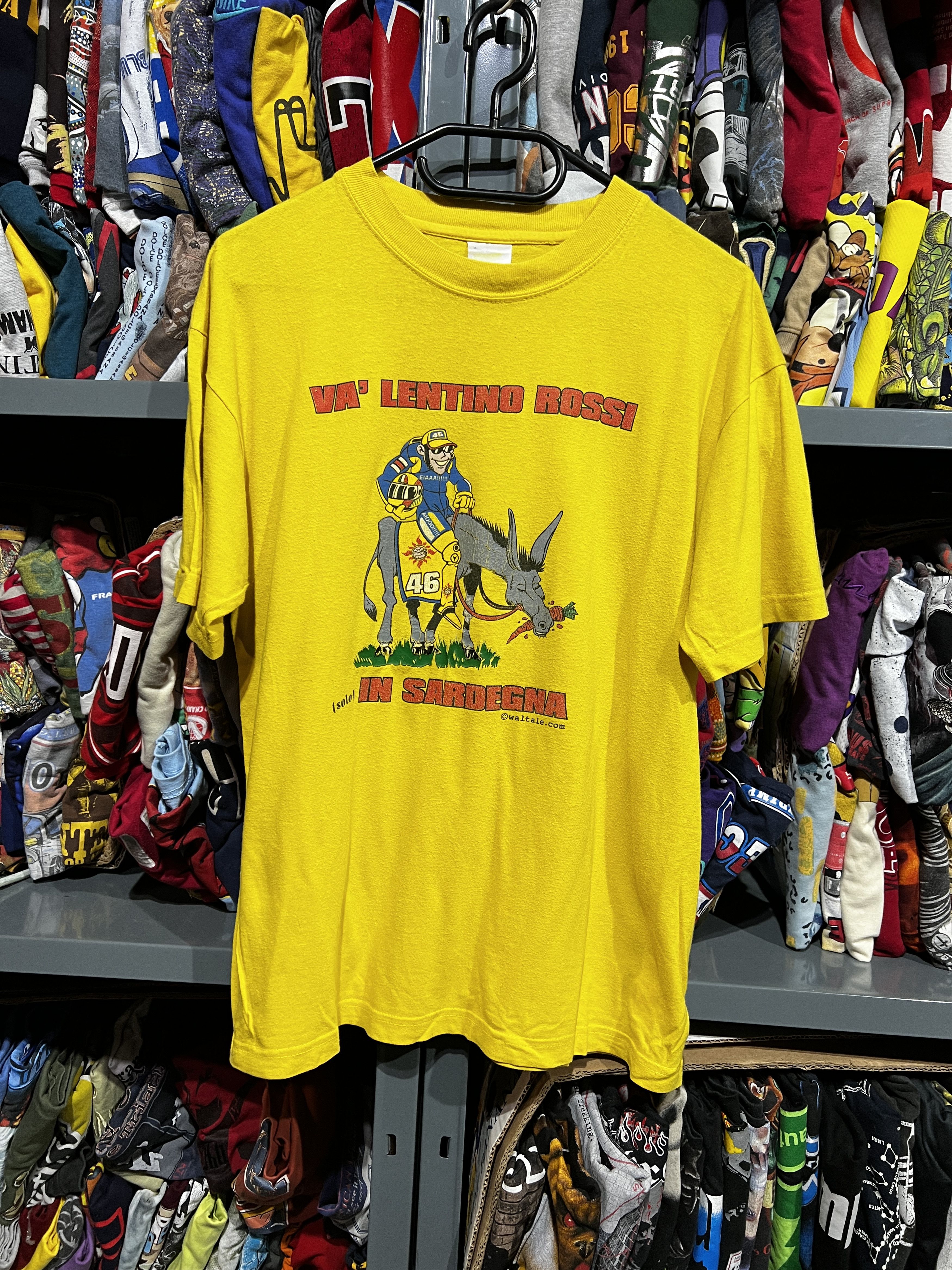 Fun Vintage Valentino Rossi T shirt VR 46 The Doctor Size S