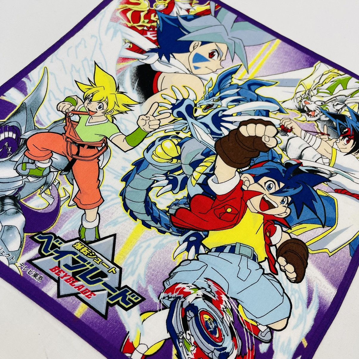 Anime × Japanese Brand JAPANESE ANIME BEYBLADE BANDANA HANDKERCHIEF SCARF Size ONE SIZE - 2 Thumbnail