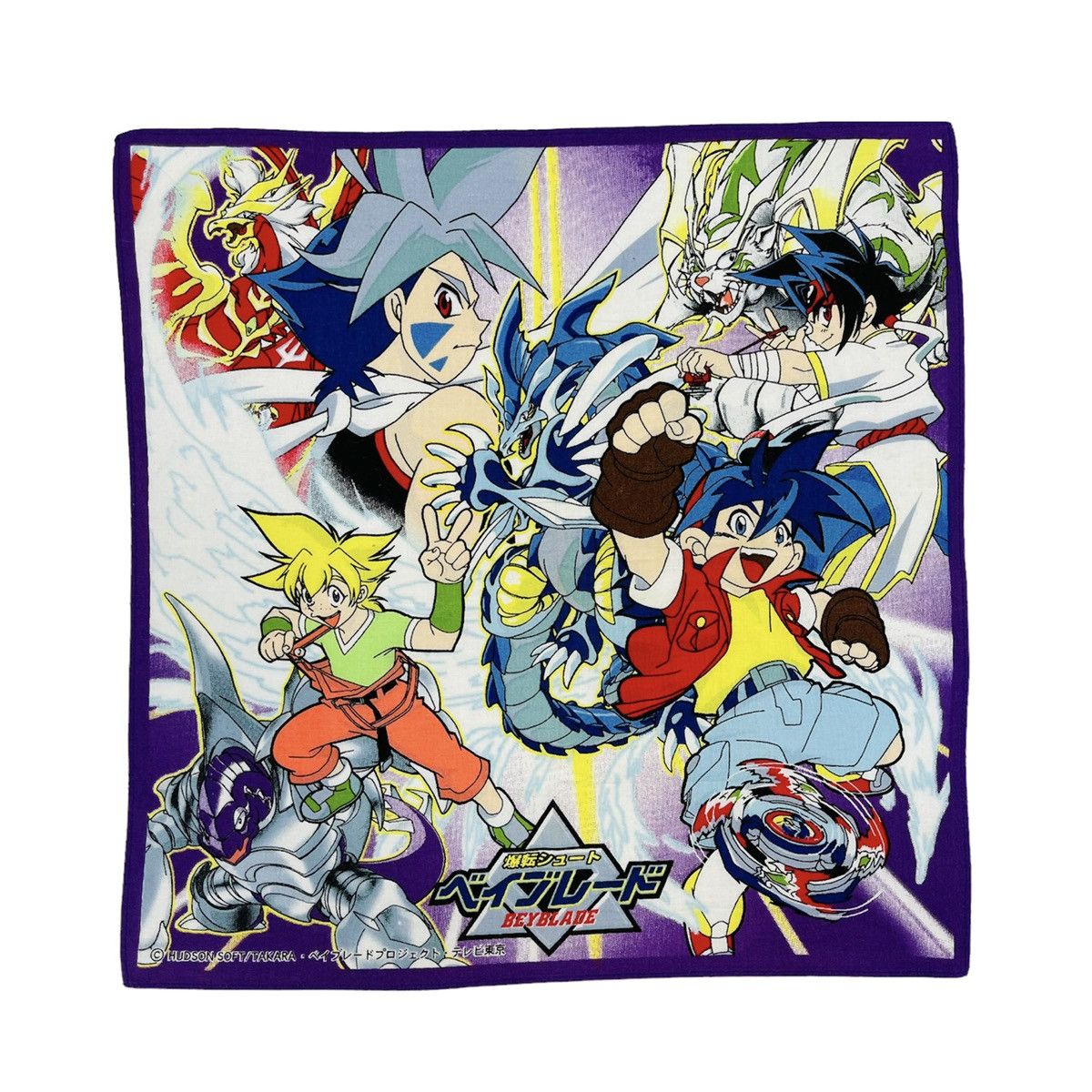 Anime × Japanese Brand JAPANESE ANIME BEYBLADE BANDANA HANDKERCHIEF SCARF Size ONE SIZE - 1 Thumbnail