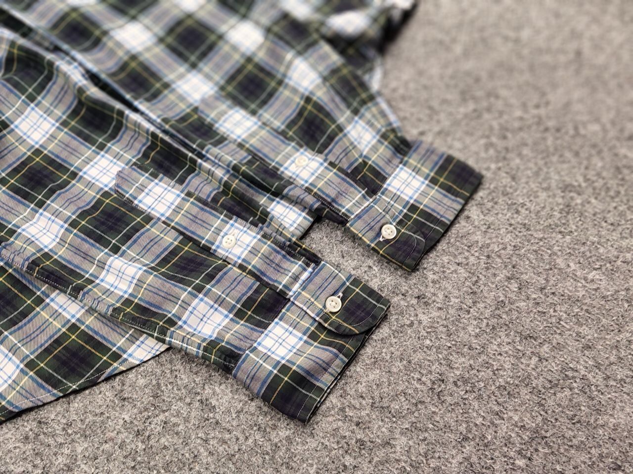 Polo Ralph Lauren Vintage 90's Polo Ralph Lauren American plaid Flannel Shirt Size US M / EU 48-50 / 2 - 16 Thumbnail