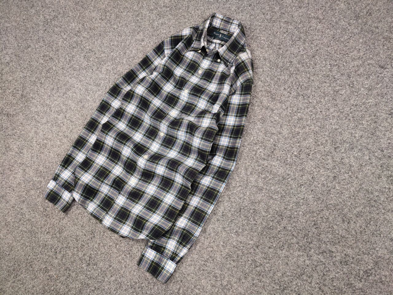 Polo Ralph Lauren Vintage 90's Polo Ralph Lauren American plaid Flannel Shirt Size US M / EU 48-50 / 2 - 3 Thumbnail