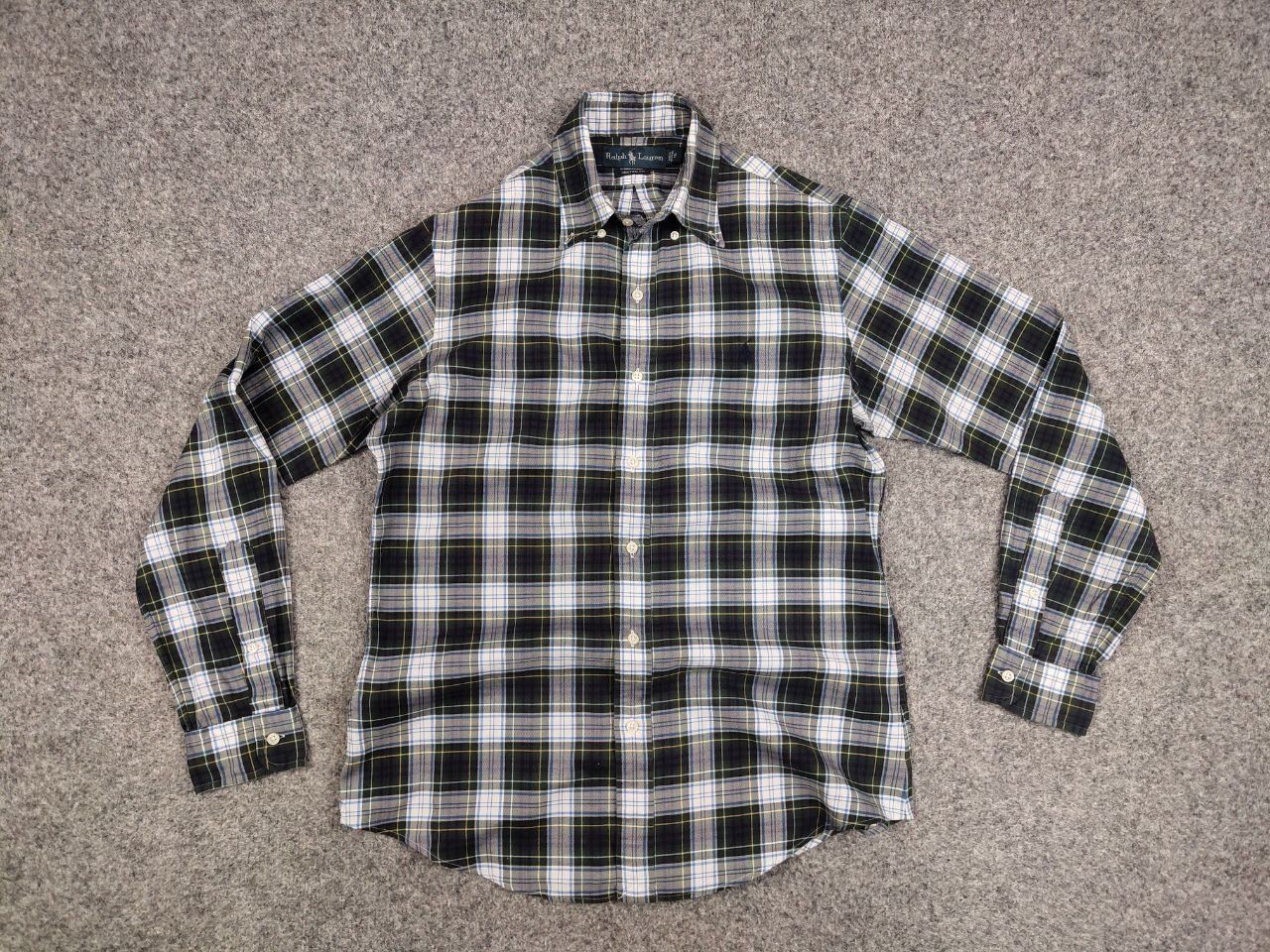 Polo Ralph Lauren Vintage 90's Polo Ralph Lauren American plaid Flannel Shirt Size US M / EU 48-50 / 2 - 15 Thumbnail