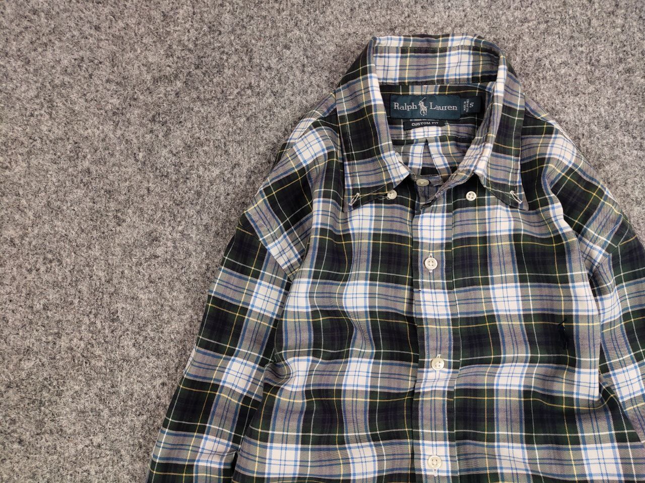 Polo Ralph Lauren Vintage 90's Polo Ralph Lauren American plaid Flannel Shirt Size US M / EU 48-50 / 2 - 11 Thumbnail