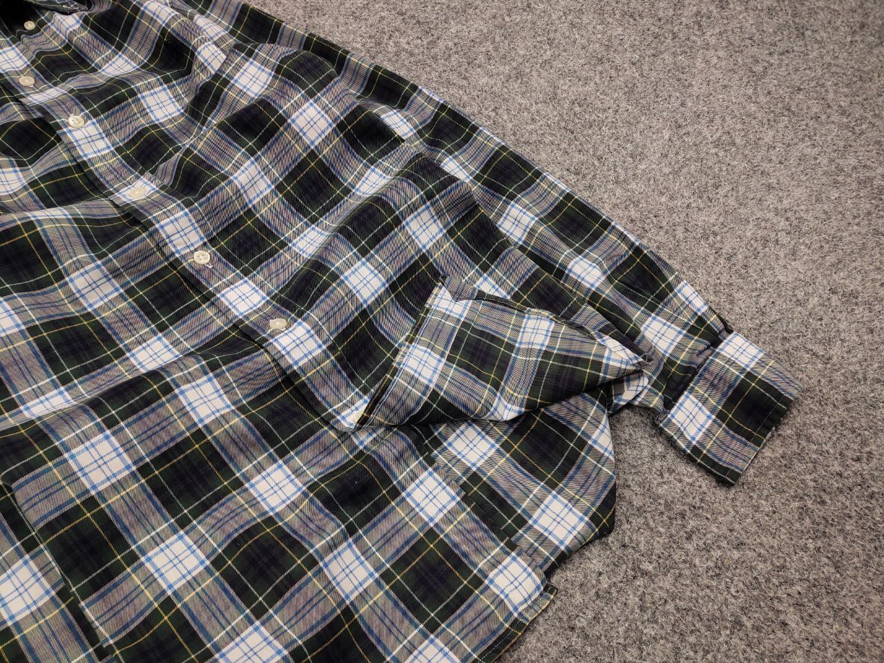 Polo Ralph Lauren Vintage 90's Polo Ralph Lauren American plaid Flannel Shirt Size US M / EU 48-50 / 2 - 13 Thumbnail