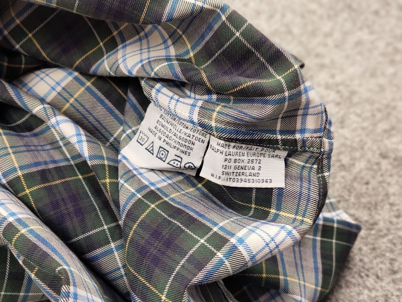 Polo Ralph Lauren Vintage 90's Polo Ralph Lauren American plaid Flannel Shirt Size US M / EU 48-50 / 2 - 20 Thumbnail