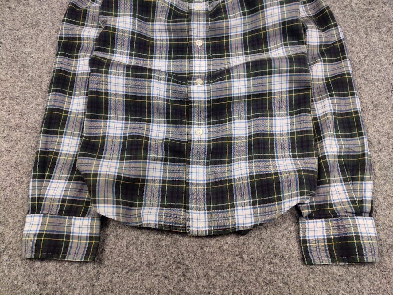 Polo Ralph Lauren Vintage 90's Polo Ralph Lauren American plaid Flannel Shirt Size US M / EU 48-50 / 2 - 9 Thumbnail